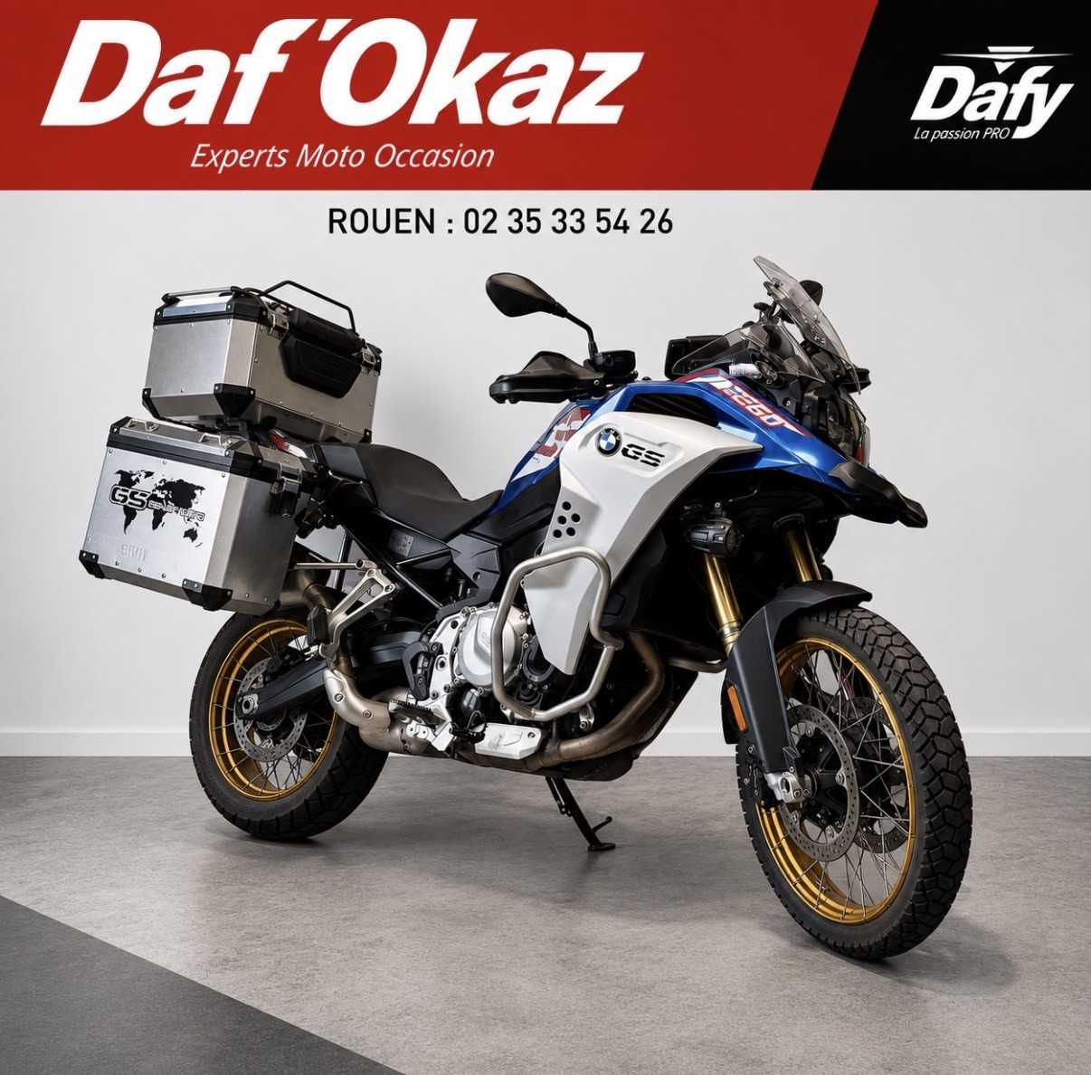 BMW F 850 GS Adventure 2019 HD vue 3/4 droite