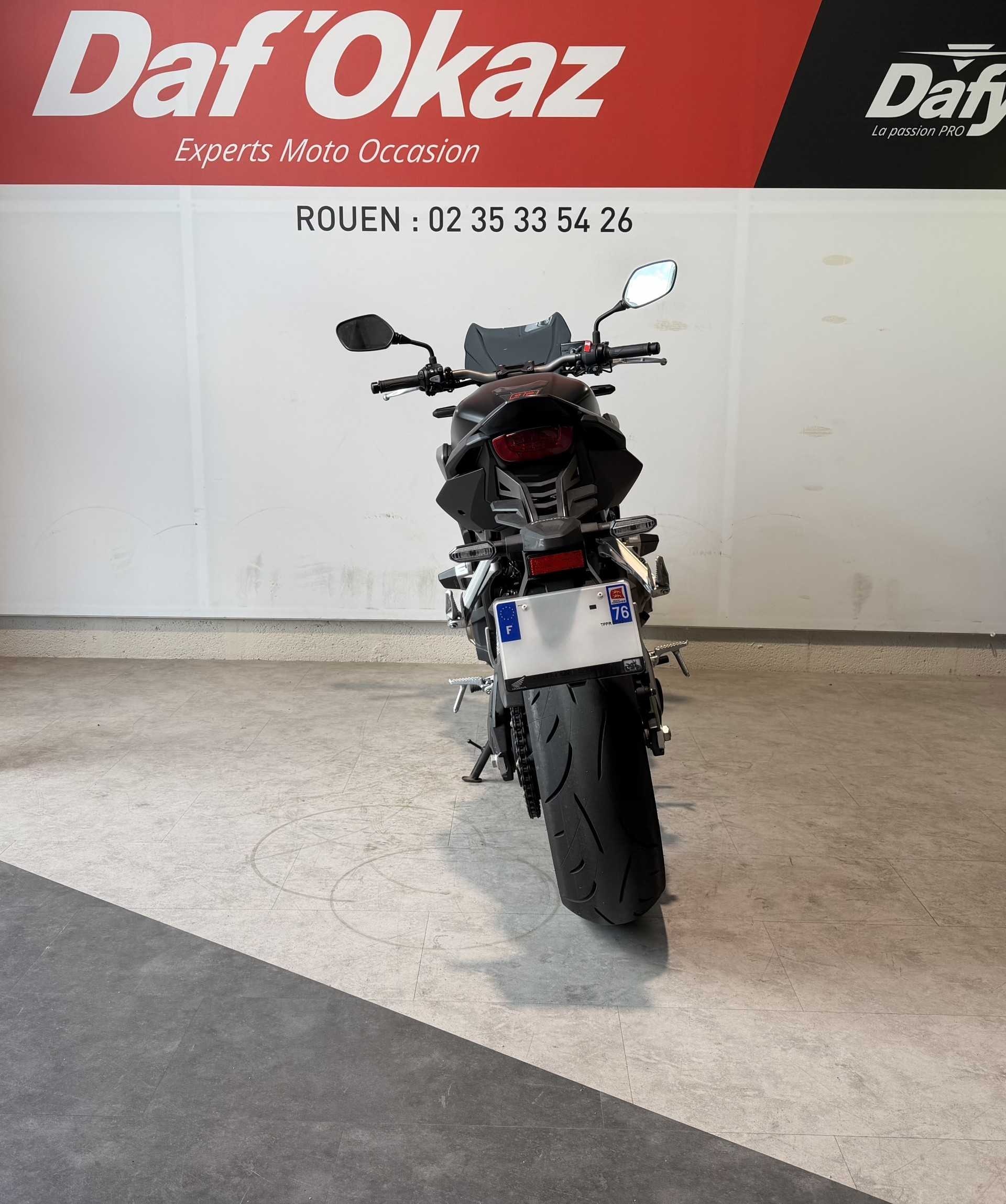 Honda CB 650 R 2021 HD vue arrière