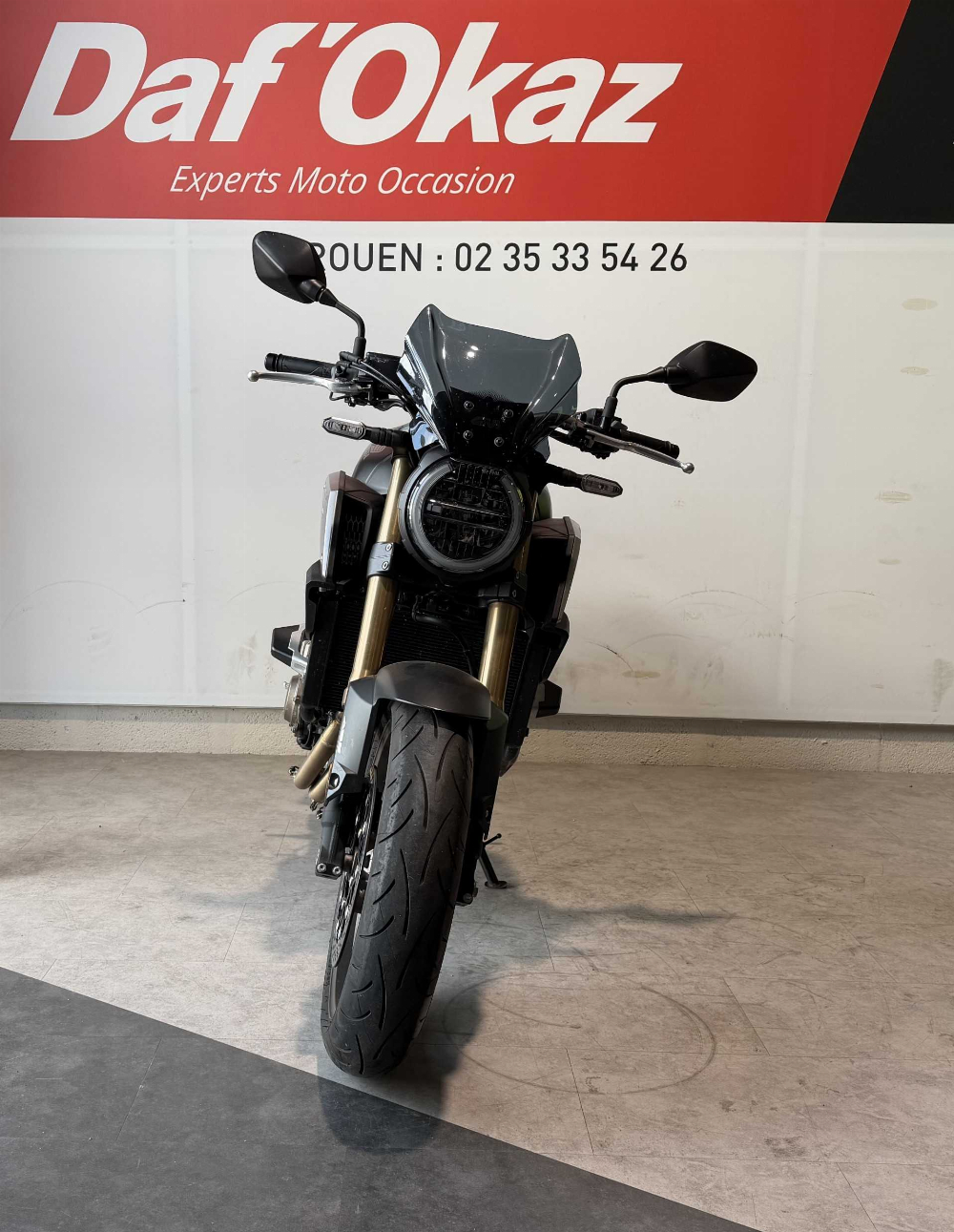 Honda CB 650 R 2021 vue avant
