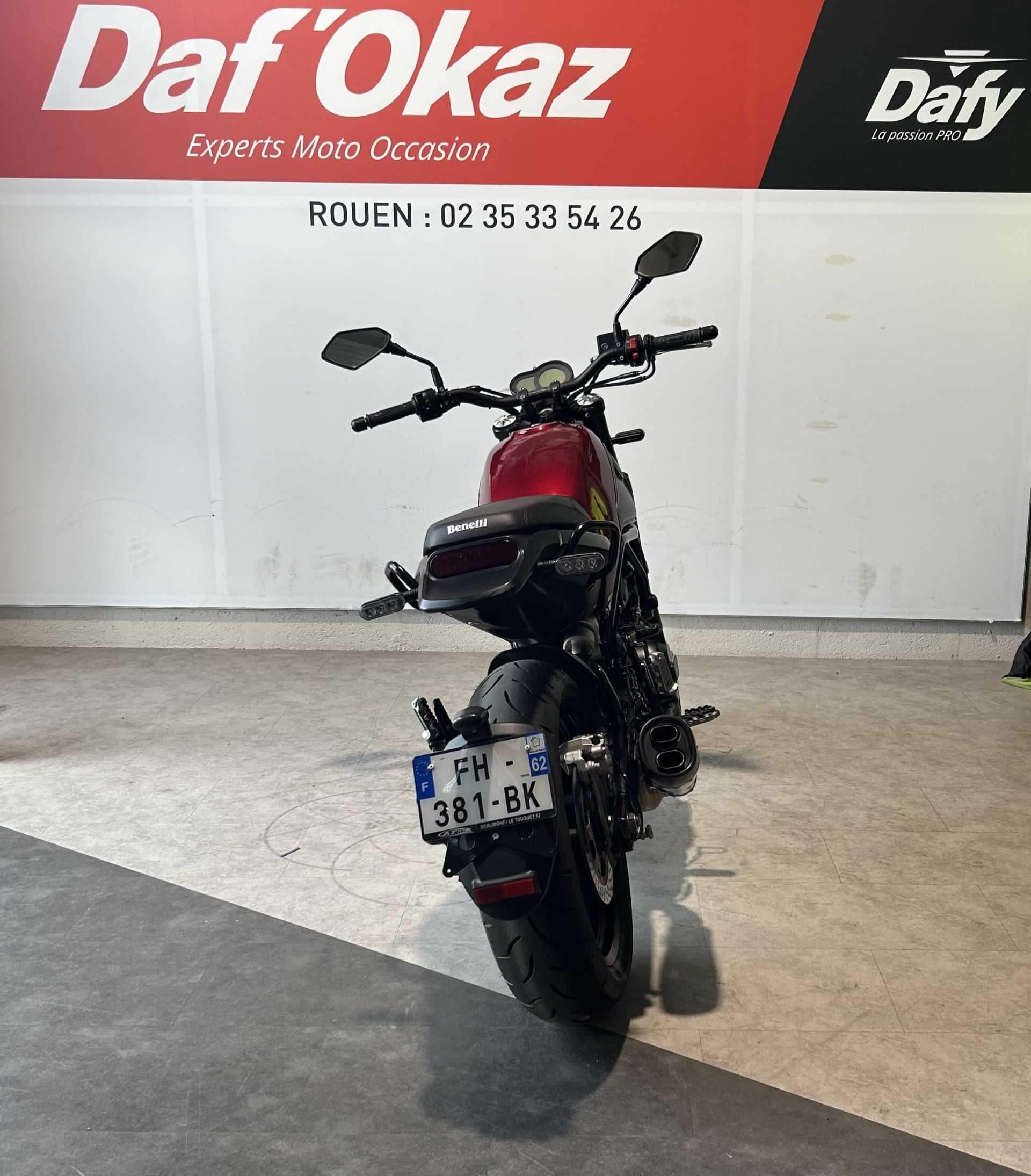 Benelli leoncino 500 2019 HD vue arrière