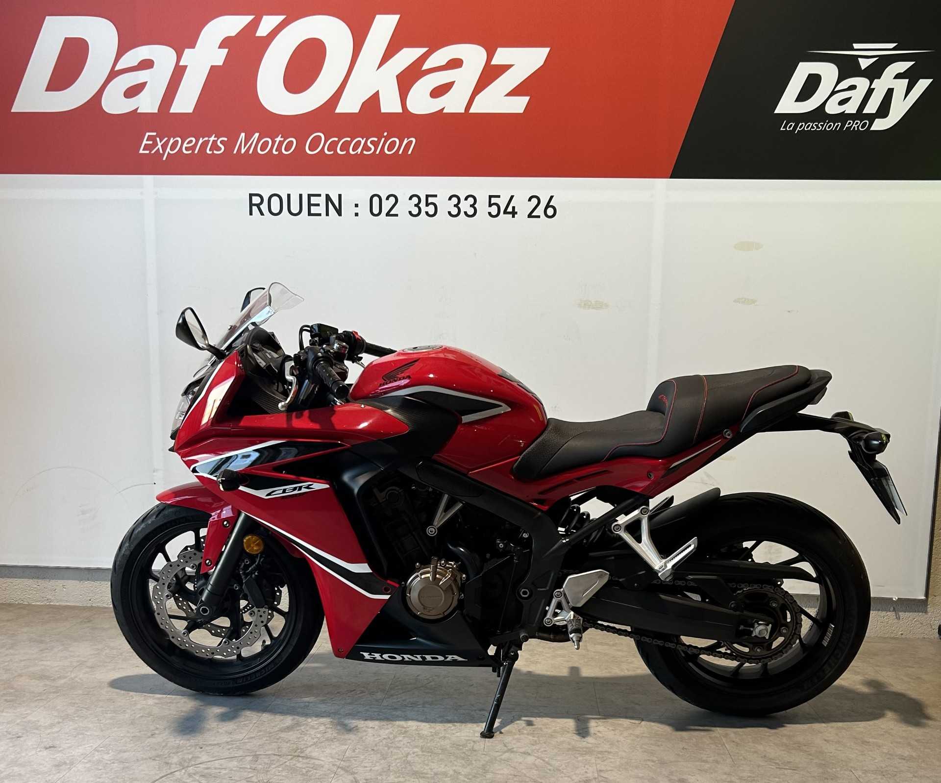 Honda CBR 650 F ABS 2018 HD vue gauche