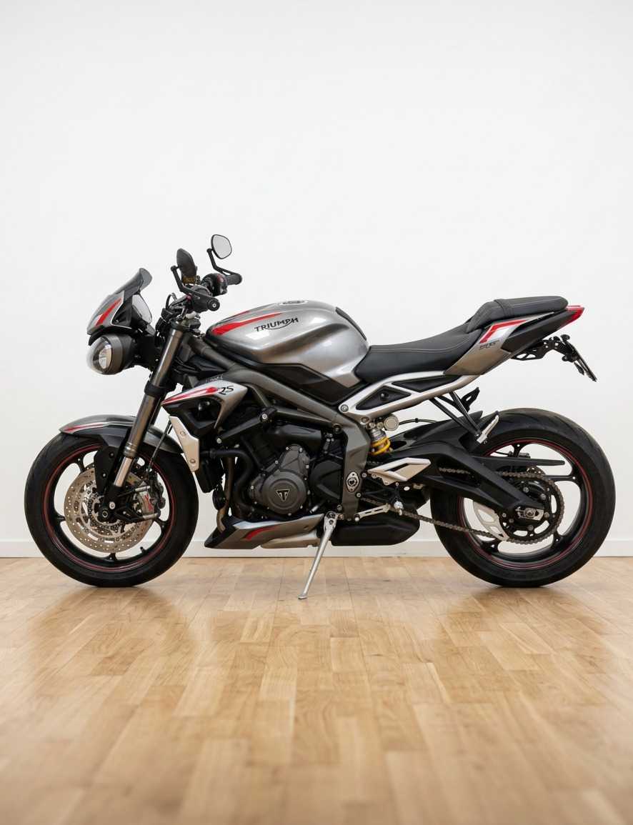 Triumph 765 Street Triple RS 2021 HD vue gauche