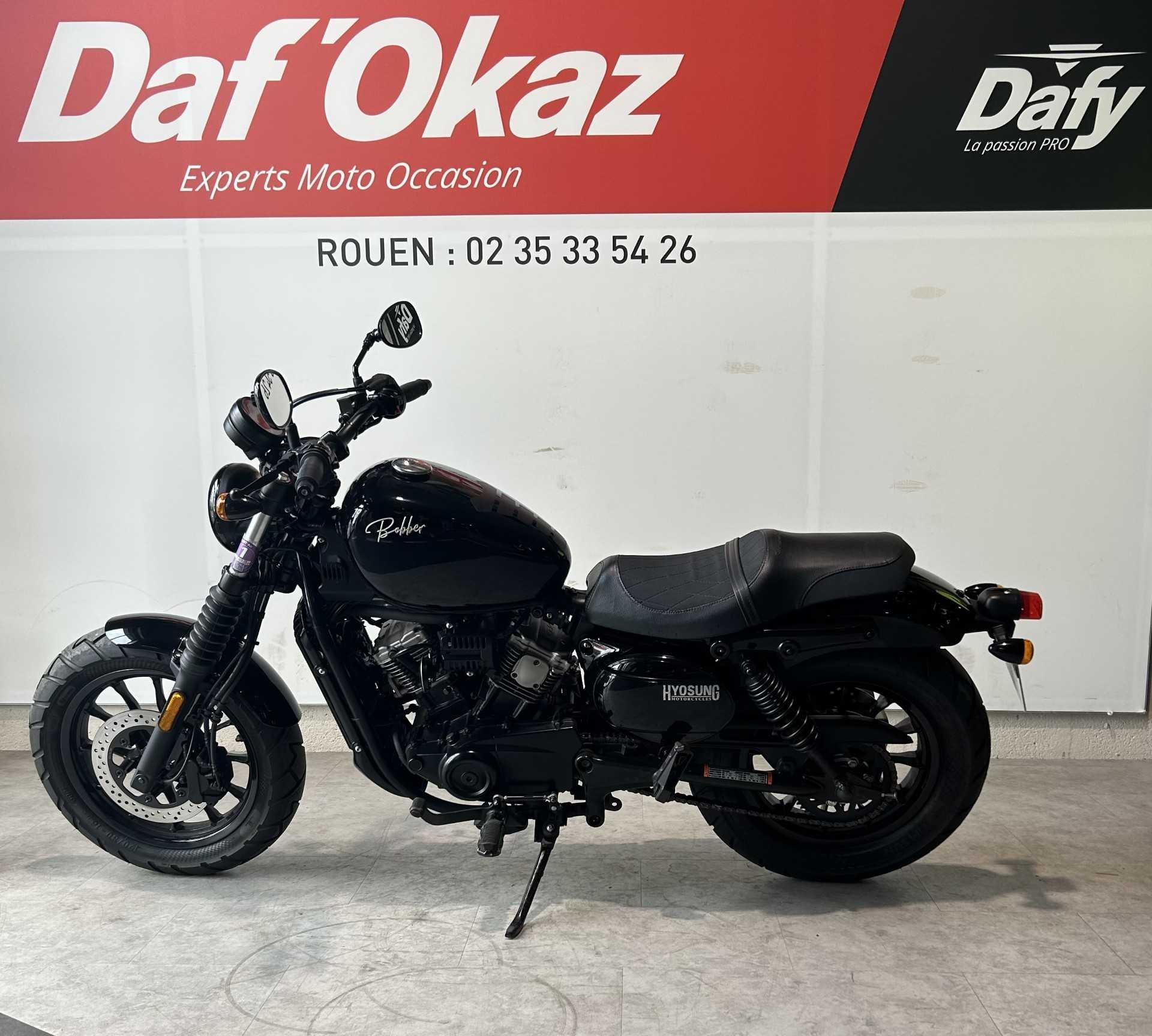 Hyosung 125 BOBBER BOBBER 2021 HD vue gauche