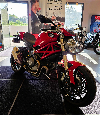 Aperçu Ducati 1100 Monster EVO 2013 vue 3/4 droite