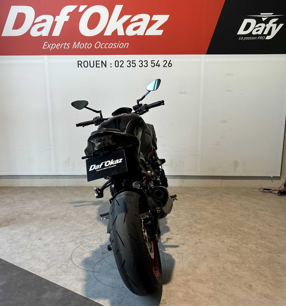Kawasaki Z 900 A2 2023 vue arrière