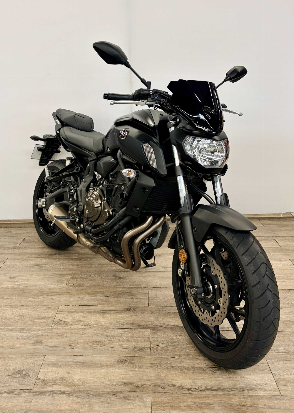 Yamaha MT-07 ABS 2019 vue 3/4 droite