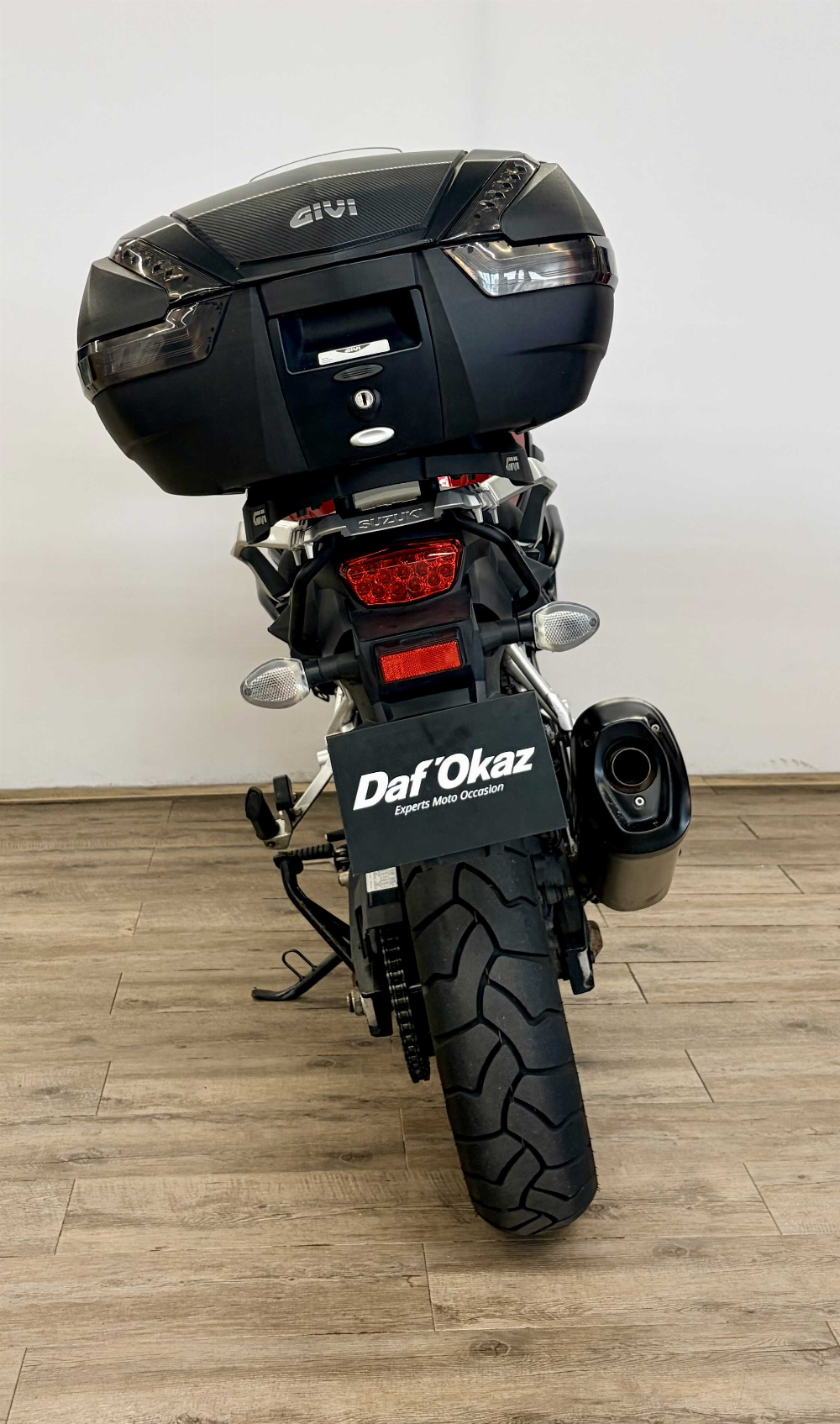 Suzuki DL 1000 V-Strom 2015 vue arrière
