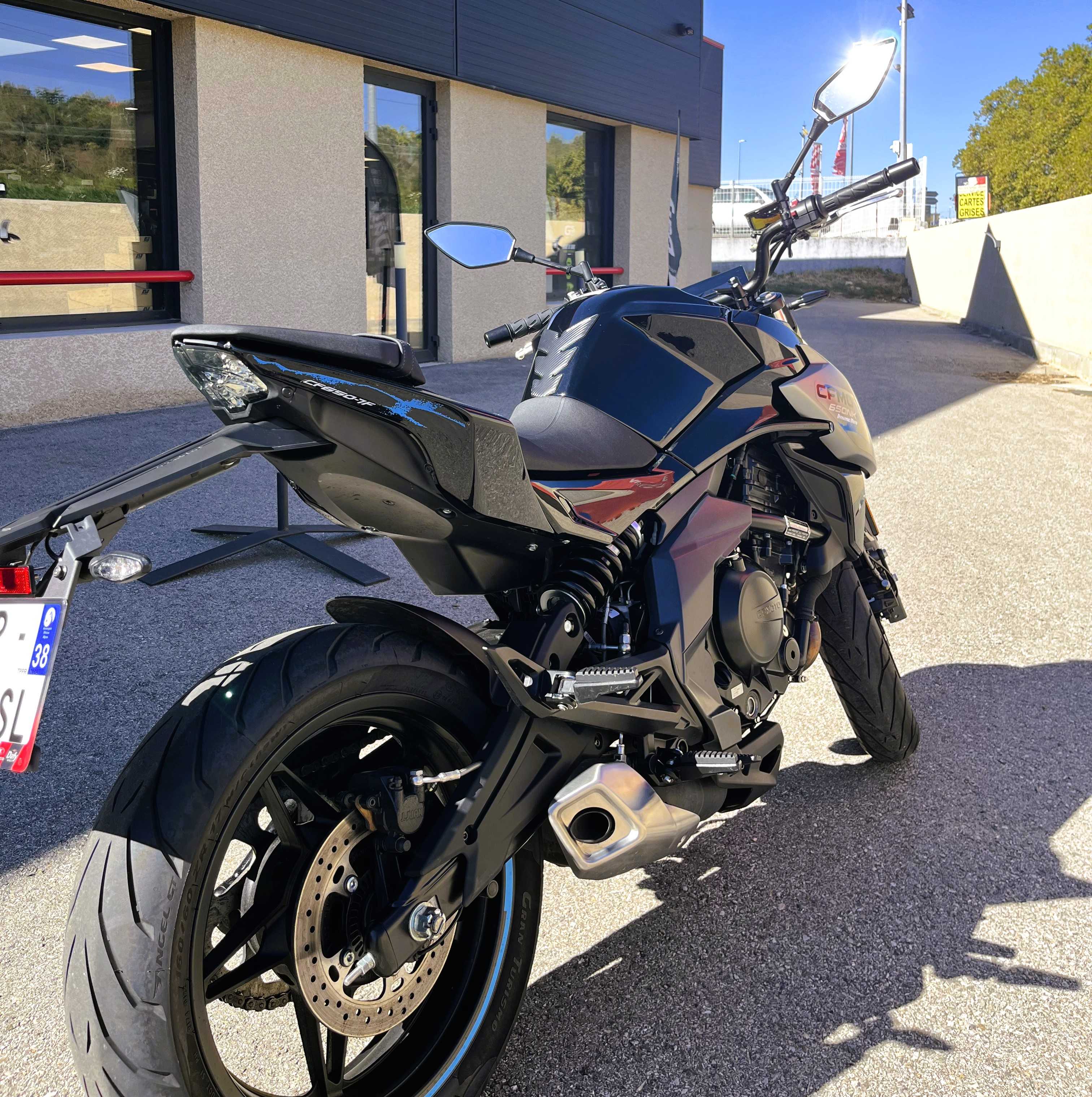 CFMOTO NK 650 ABS NK ABS 2023 HD vue arrière