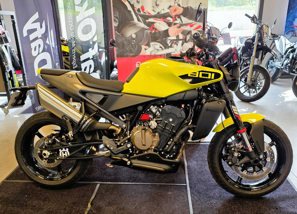 Husqvarna Svartpilen 801 2024 vue gauche