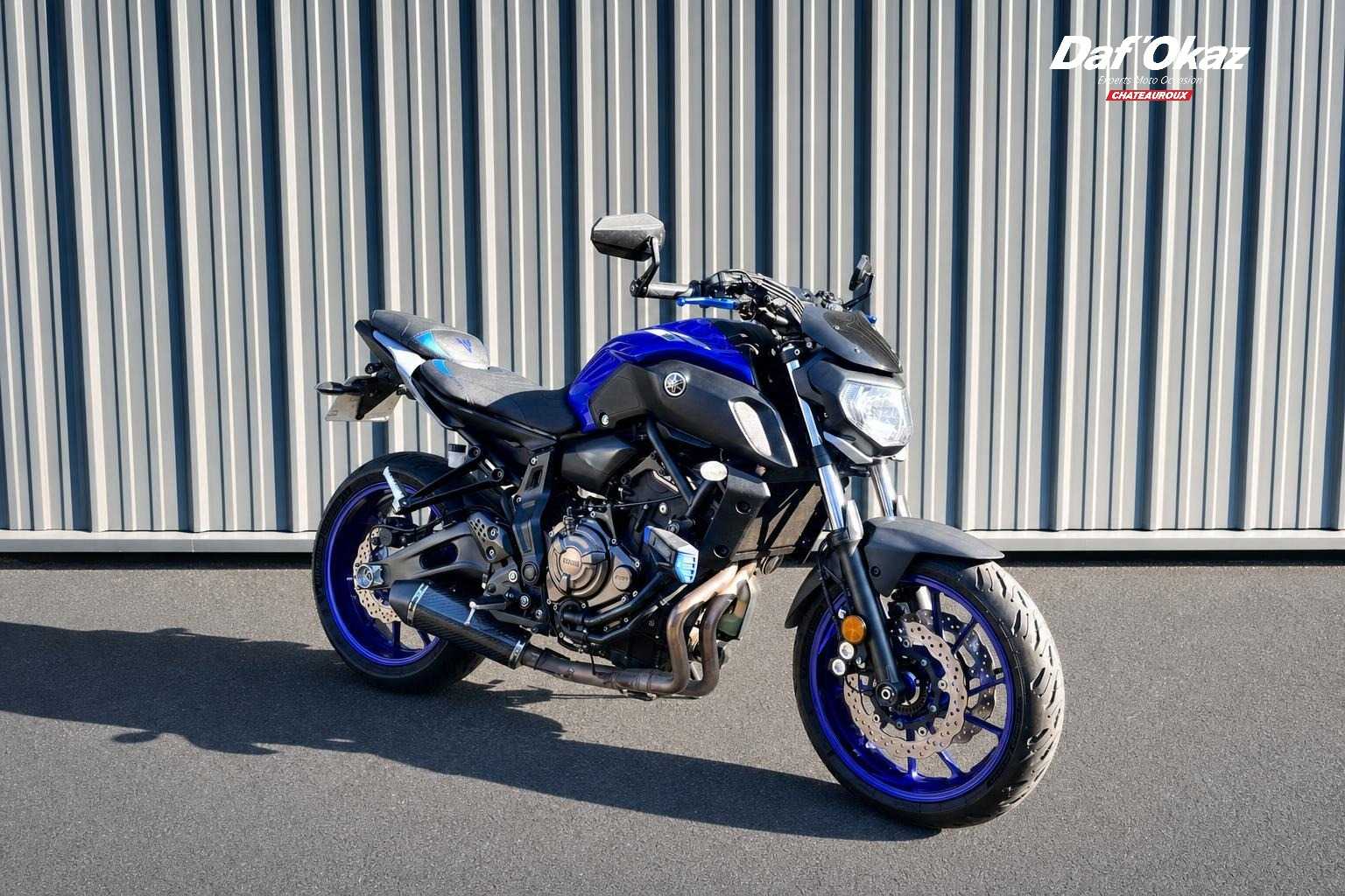 Yamaha MT-07 ABS (35KW) 2020 HD vue 3/4 droite
