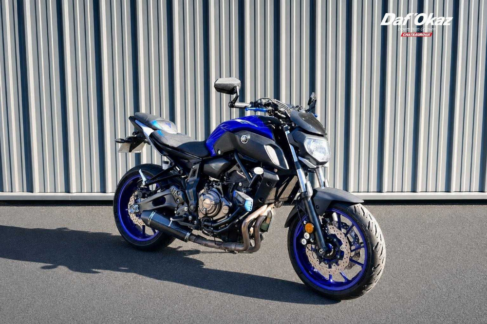 Yamaha MT-07 ABS (35KW) 2020 vue 3/4 droite