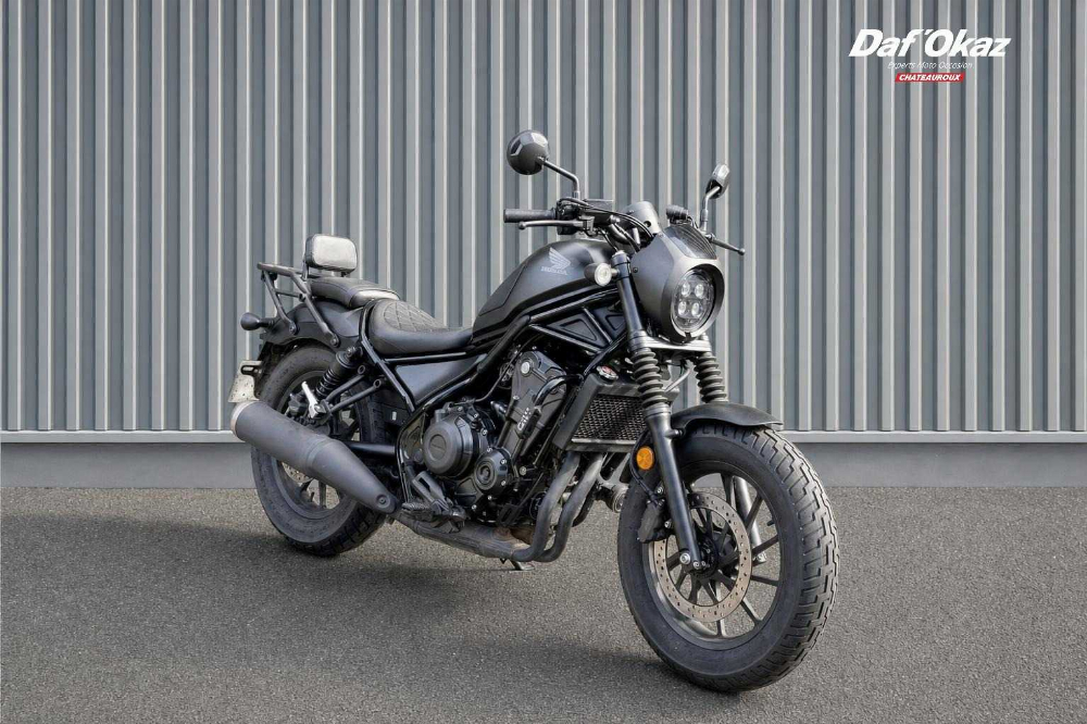 Honda CMX 500 Rebel 2020 vue 3/4 droite