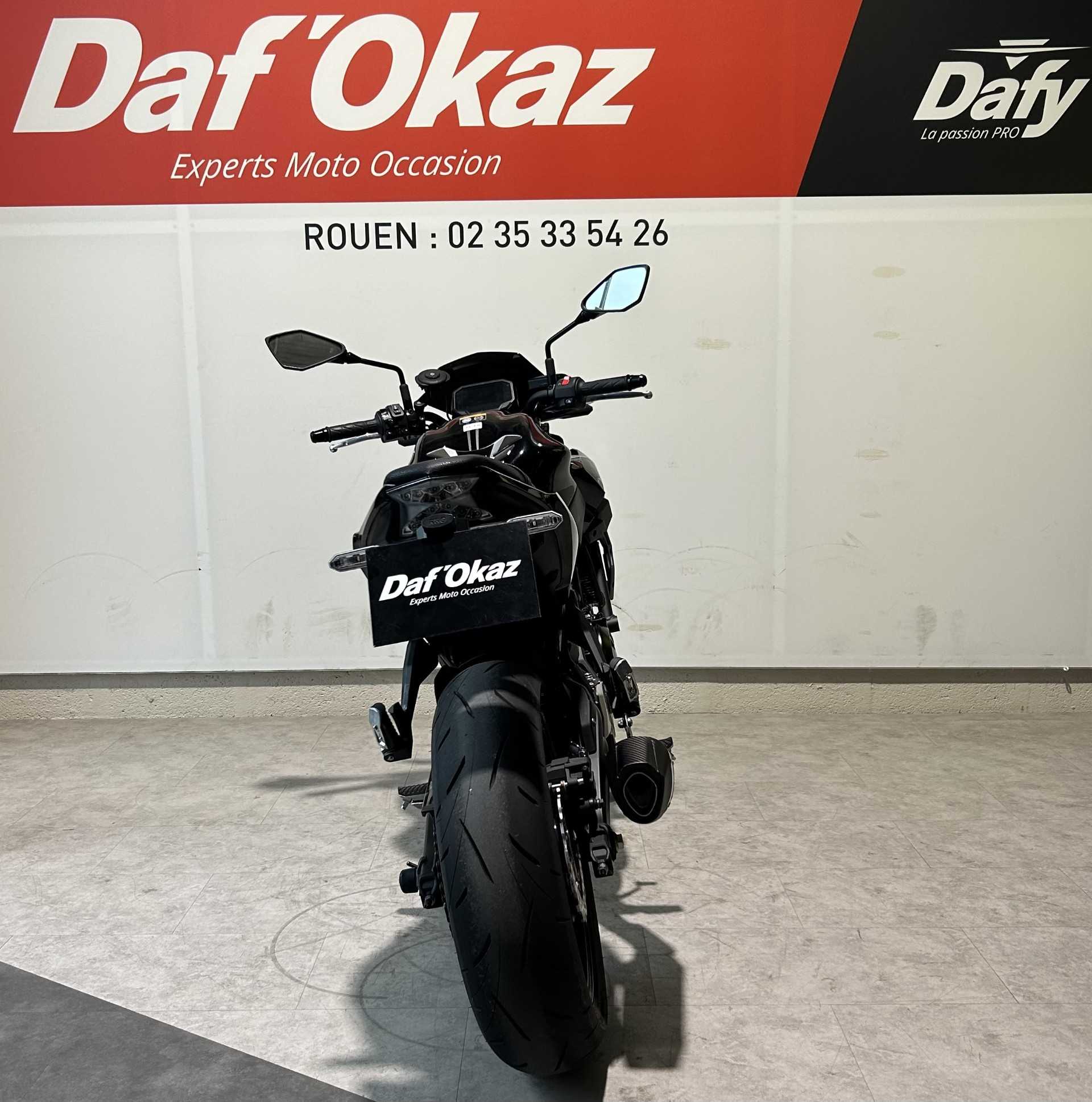 Kawasaki Z 650 ABS A2 2024 HD vue arrière