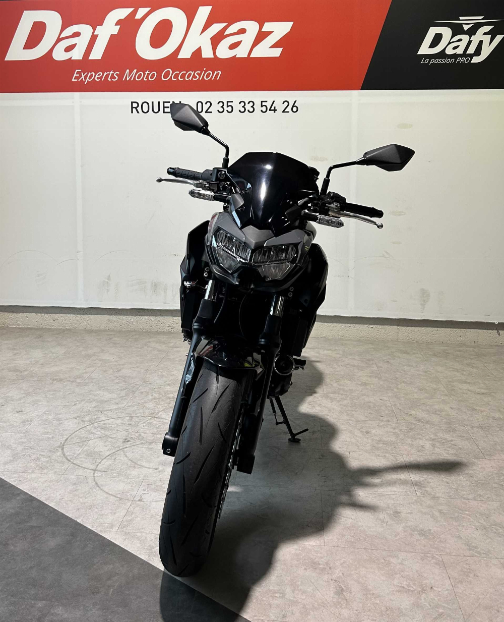 Kawasaki Z 650 ABS A2 2024 vue avant