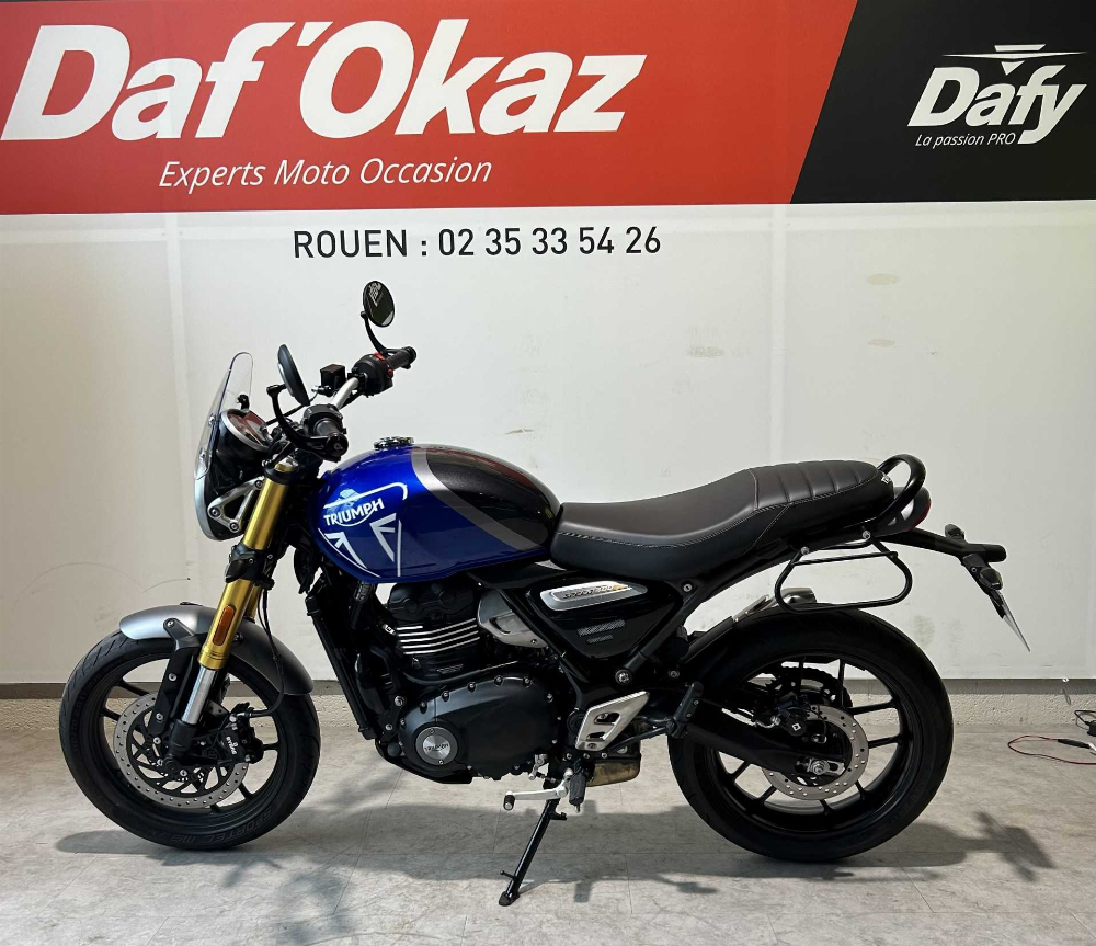 Triumph SPEED 400 2024 vue gauche