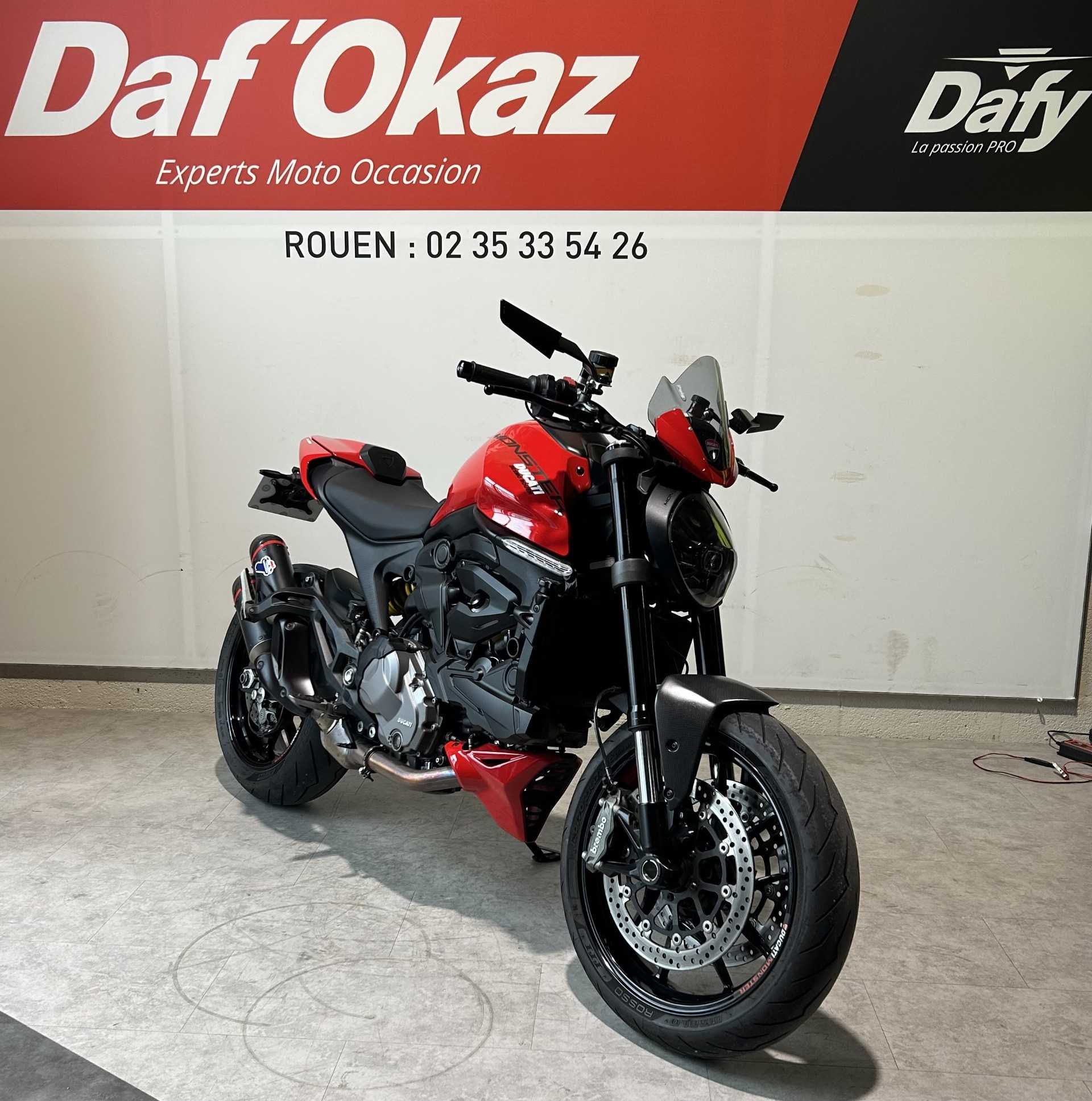 Ducati Monster + 2021 HD vue 3/4 droite