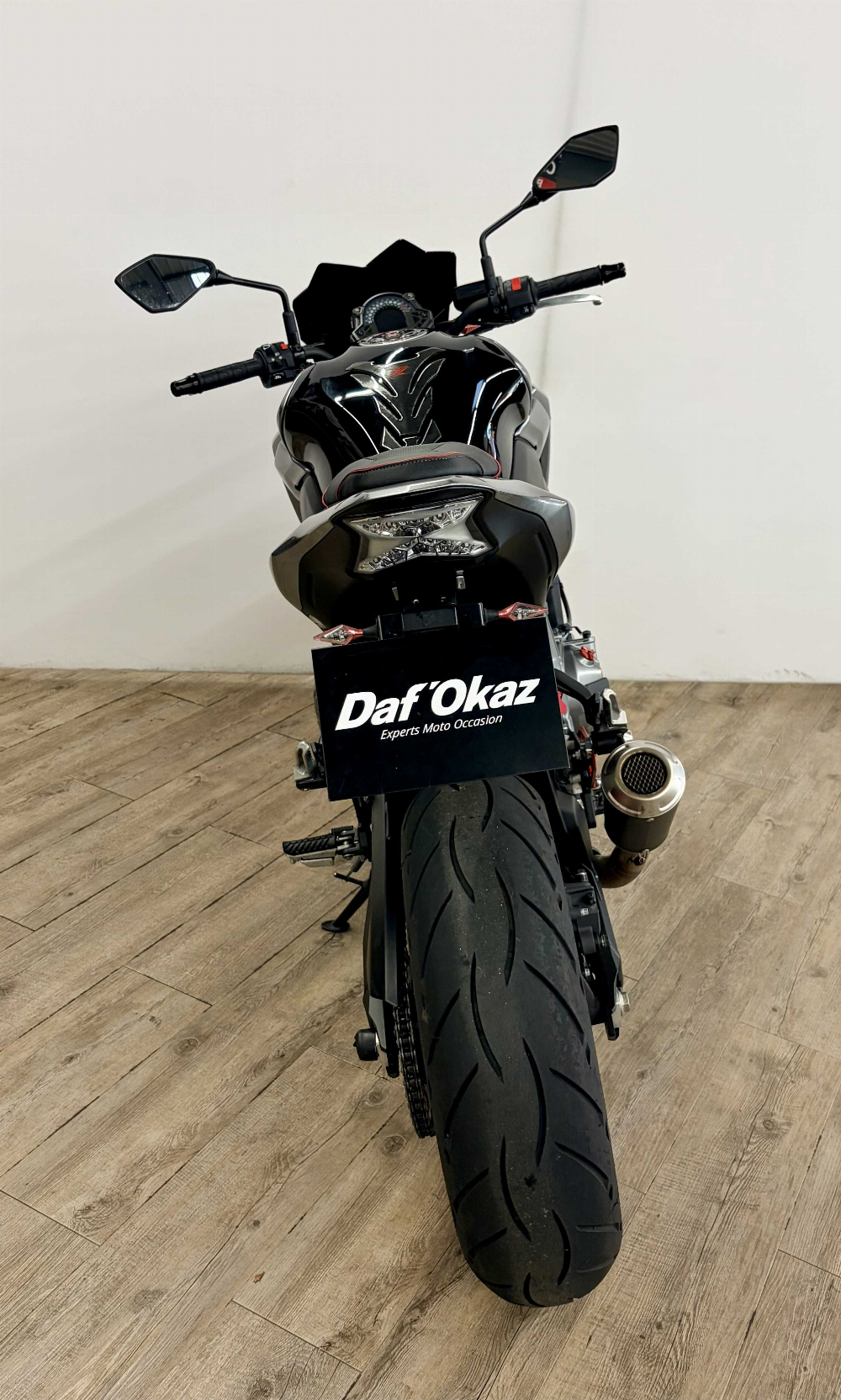 Kawasaki Z 900 2019 vue arrière