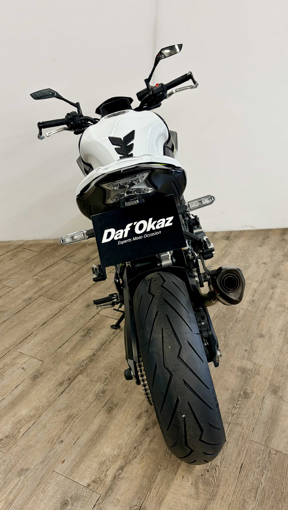 Kawasaki Z 900 2022 vue arrière