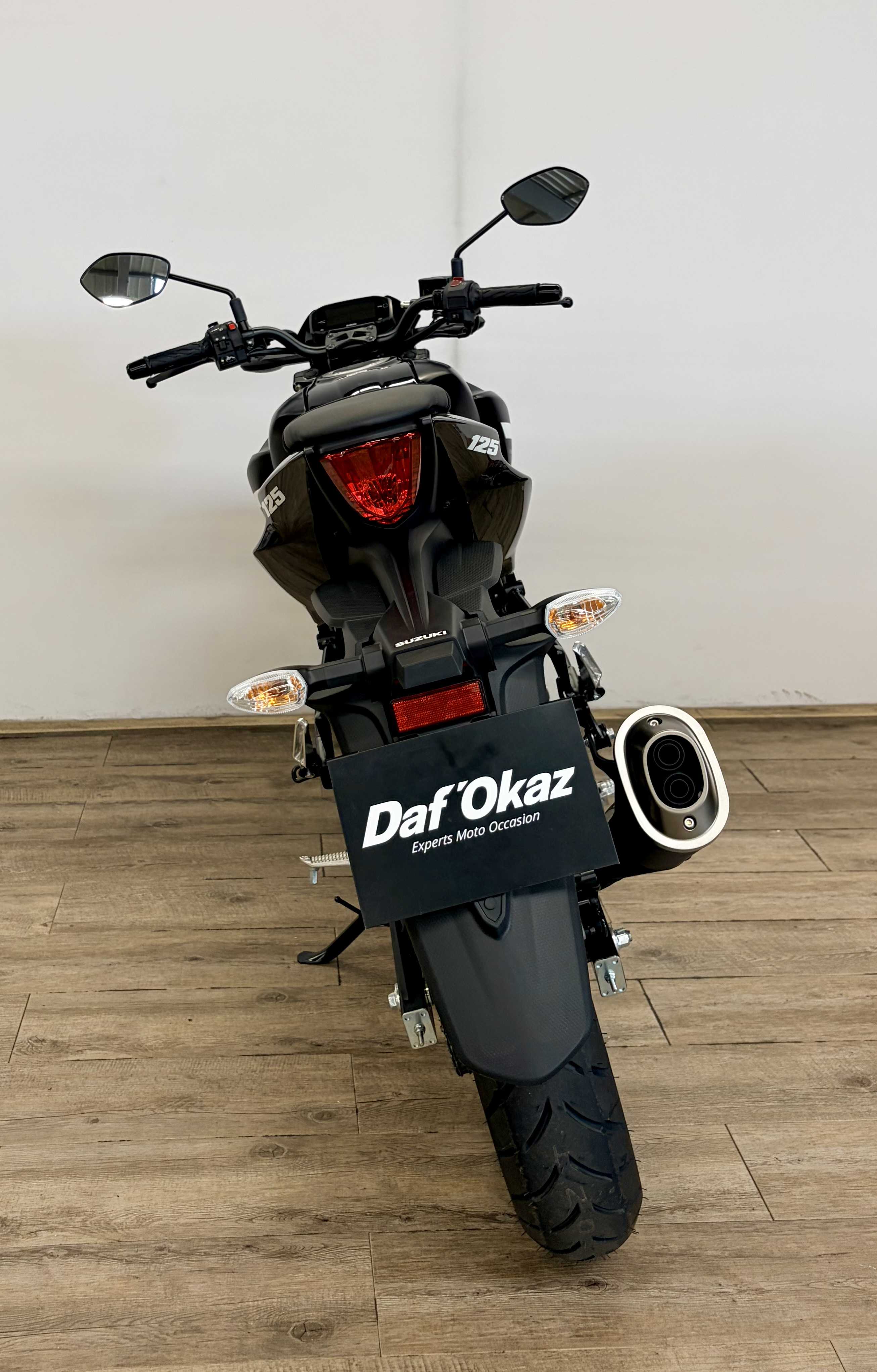 Suzuki GSX-S 125 2024 HD vue arrière