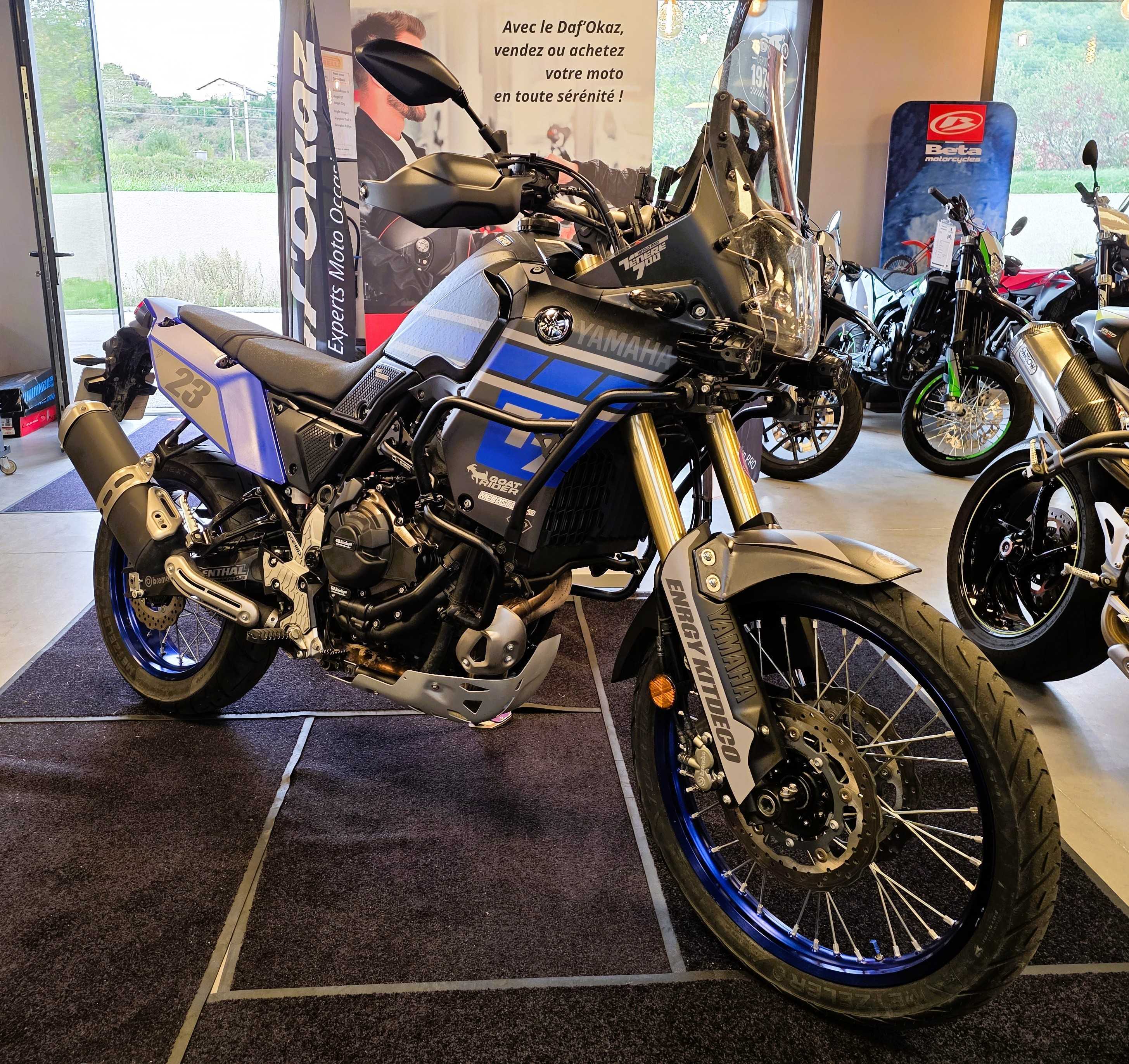 Yamaha XTZ 700 Ténéré 2021 HD vue 3/4 droite