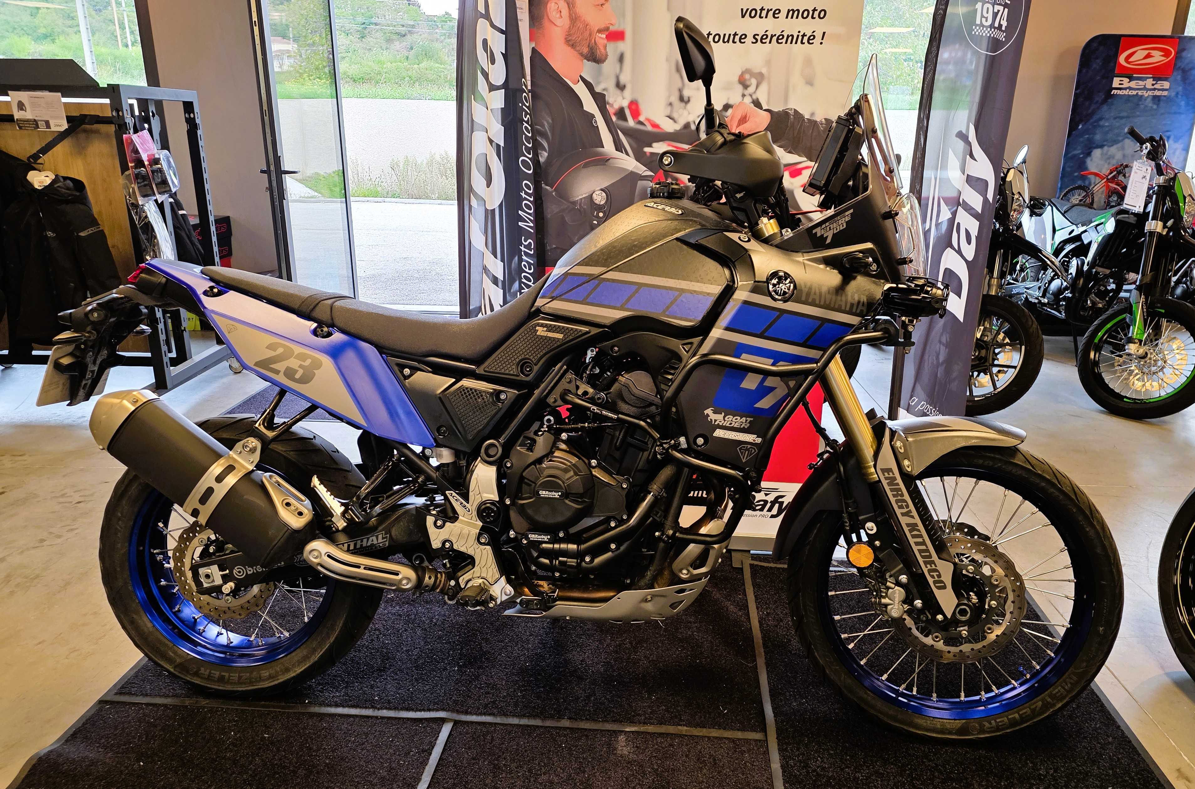 Yamaha XTZ 700 Ténéré 2021 HD vue gauche