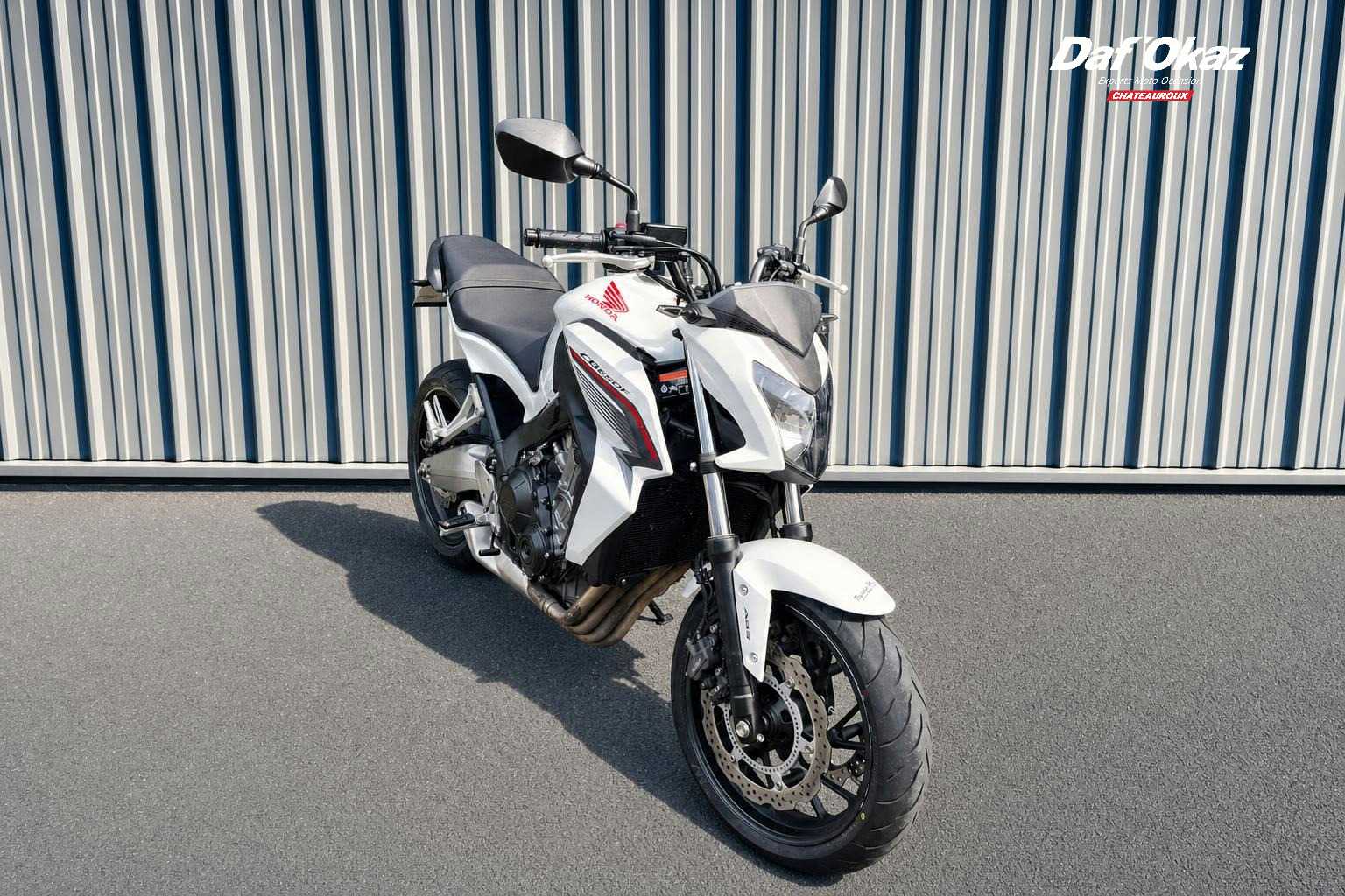 Honda CB 650 F ABS 2016 HD vue 3/4 droite