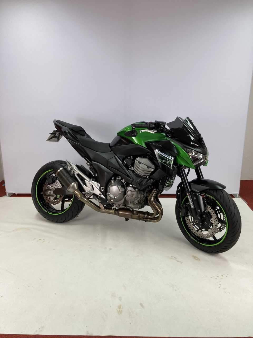 Kawasaki Z 800 E ABS 2014 HD vue 3/4 droite