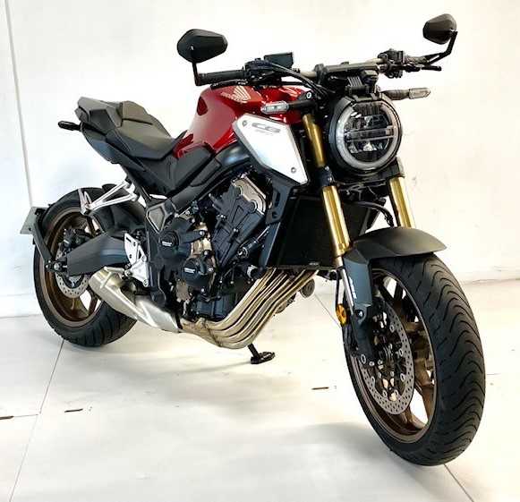 Honda CB 650 R 2020 HD vue 3/4 droite