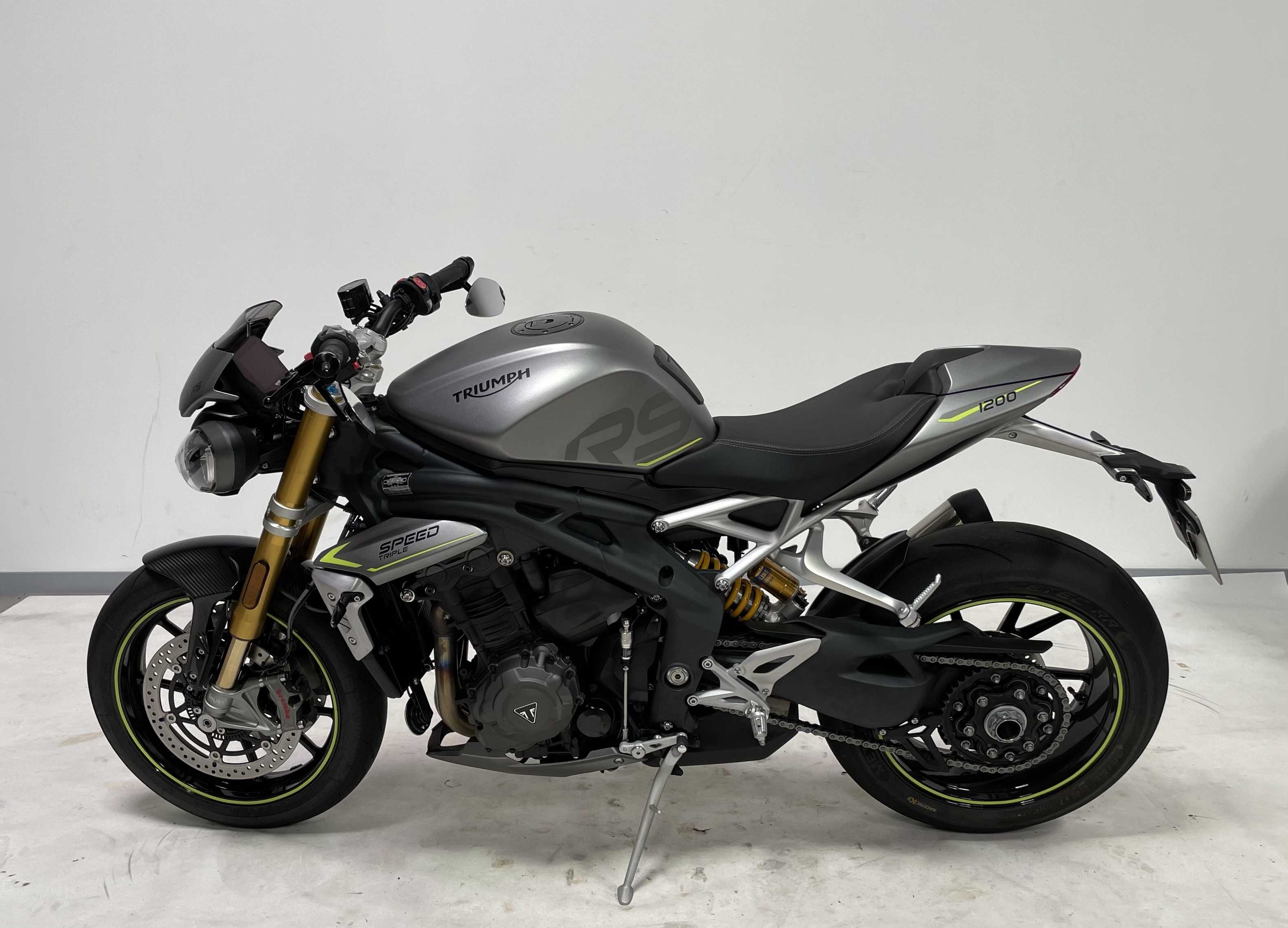 Triumph 1200 Speed Triple RS 2021 HD vue gauche