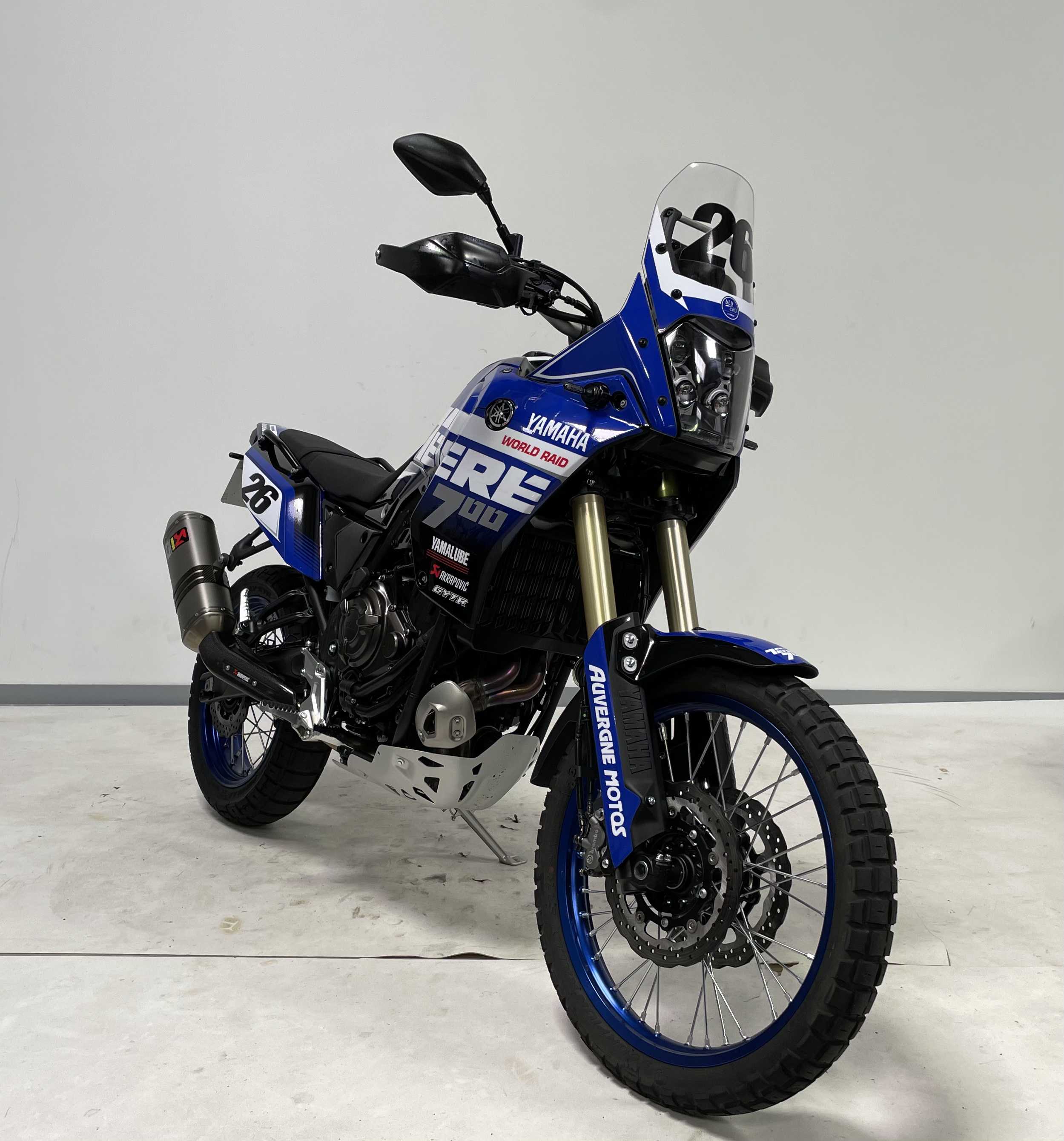 Yamaha XTZ 700 Ténéré 2021 HD vue 3/4 droite