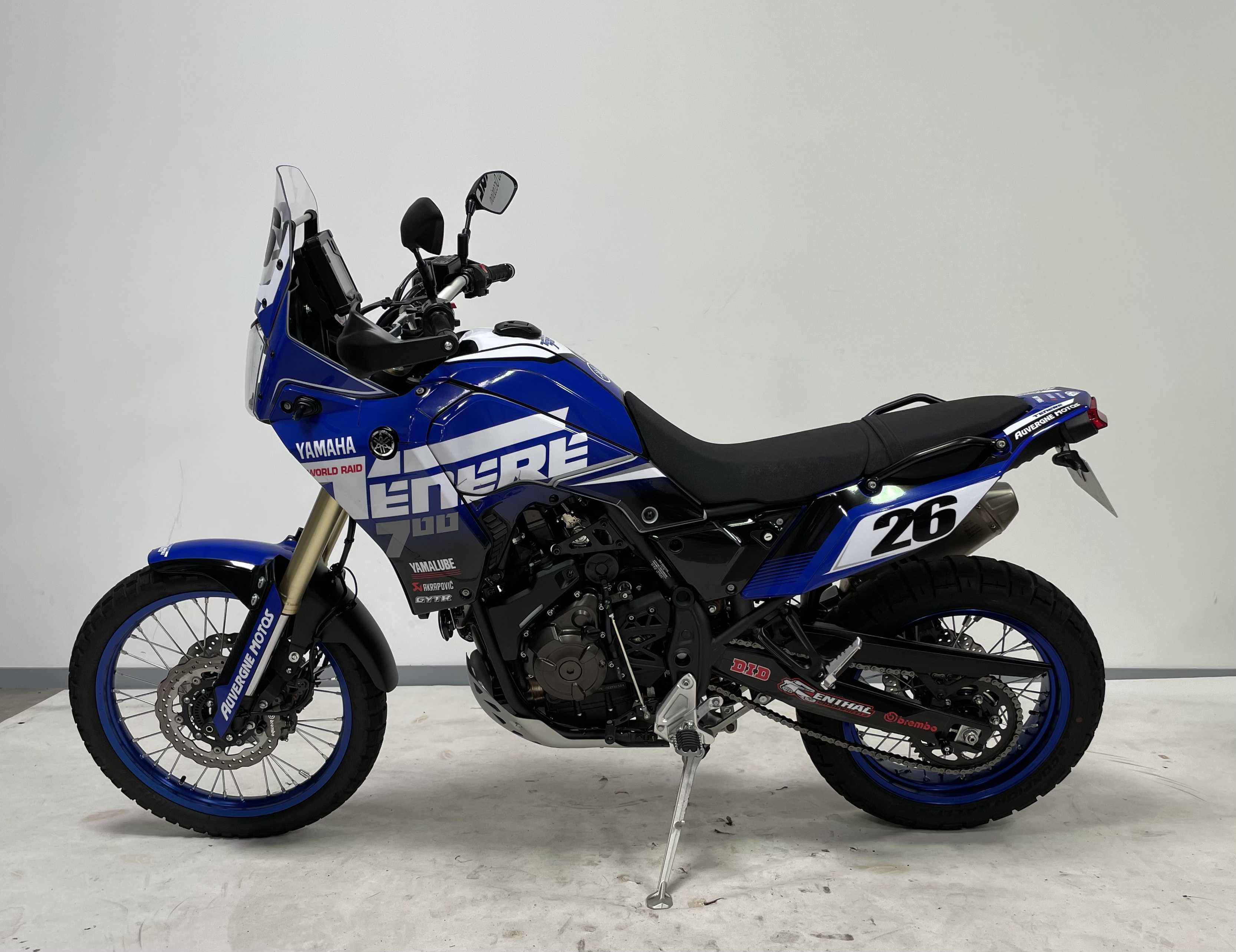 Yamaha XTZ 700 Ténéré 2021 HD vue gauche