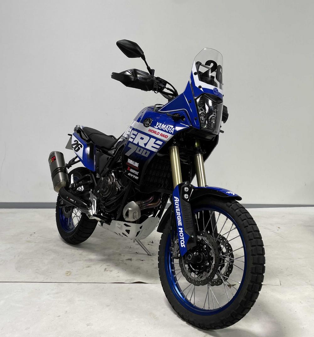 Yamaha XTZ 700 Ténéré 2021 vue 3/4 droite