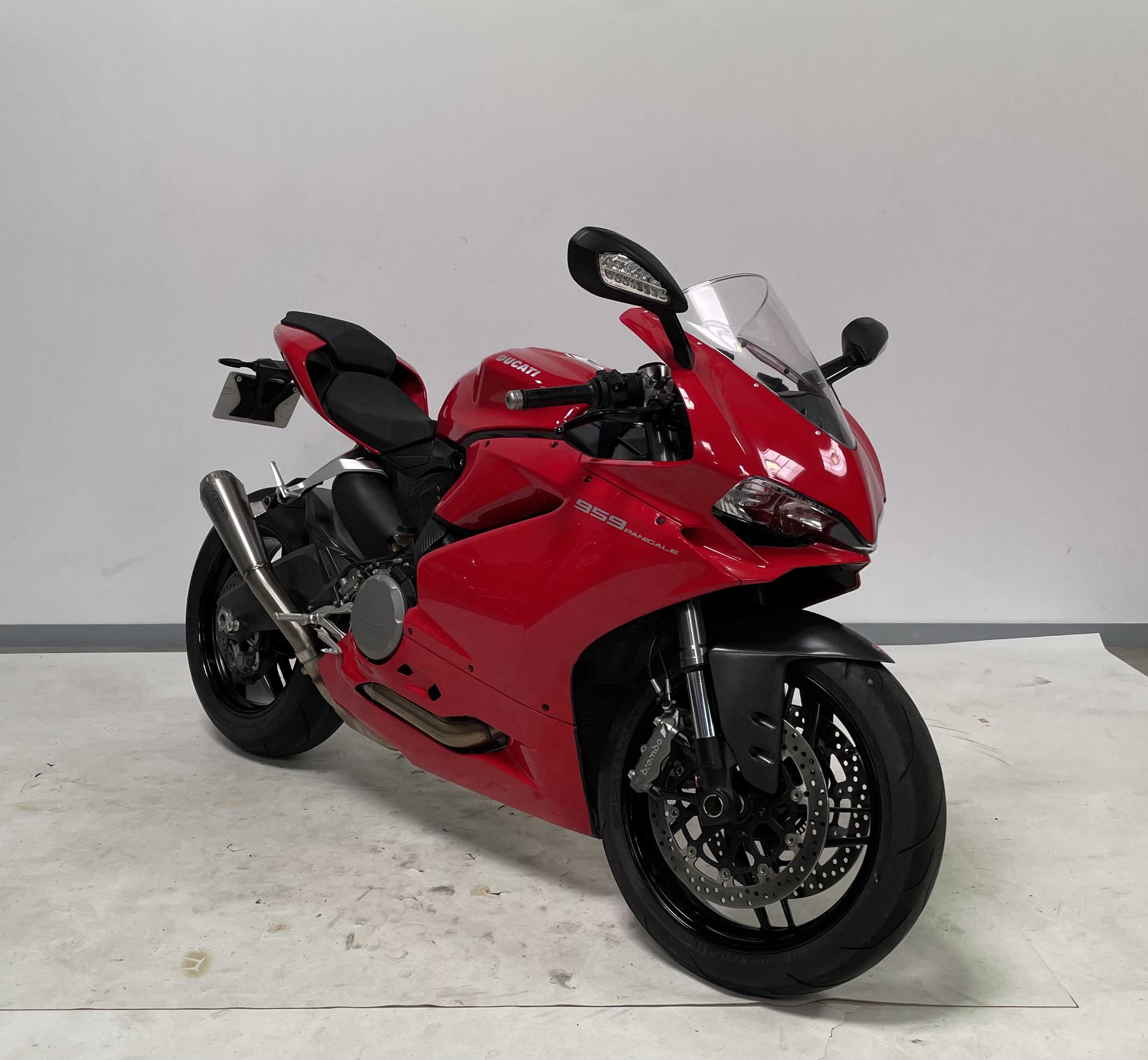 Ducati 959 Panigale 2016 HD vue 3/4 droite