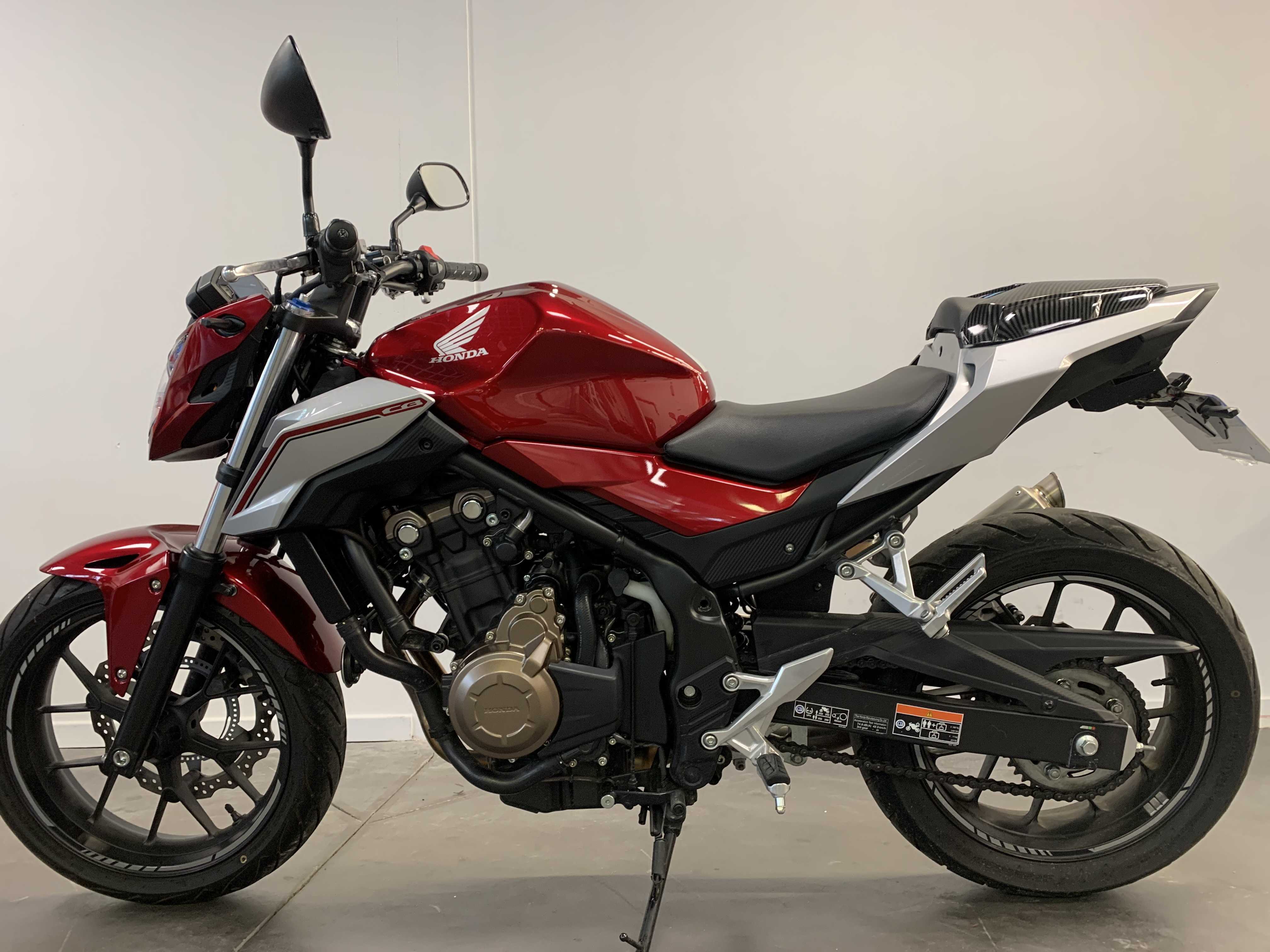 Honda CB500F ABS 2019 HD vue gauche