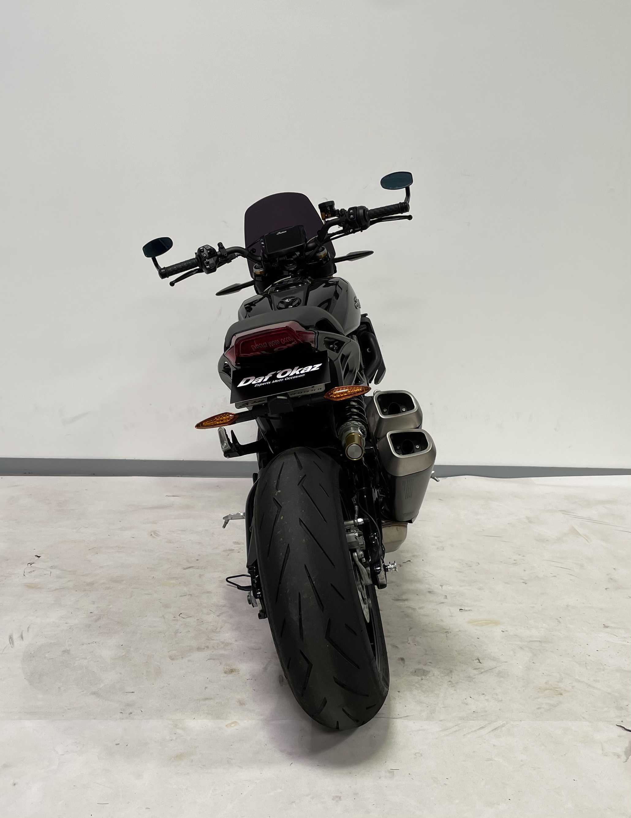 Indian FTR 1200 S 2020 HD vue arrière