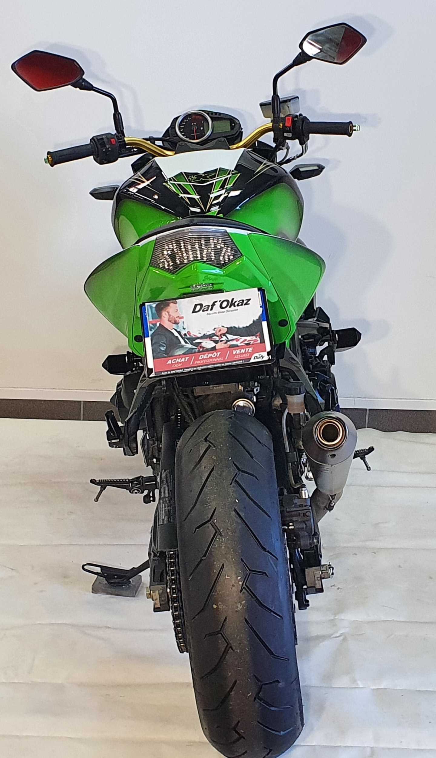 Kawasaki Z 750 (ZR750) 2012 HD vue arrière