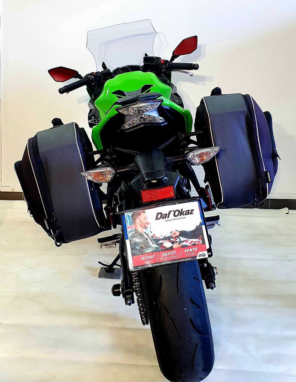 Kawasaki EX650Ninja 2018 vue arrière