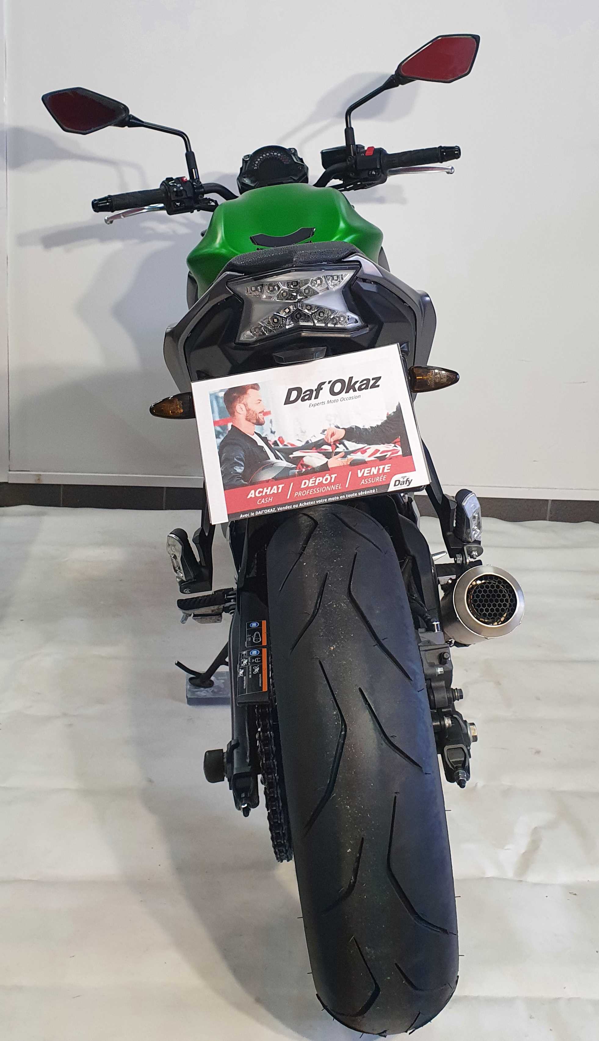 Kawasaki Z650 2019 HD vue arrière