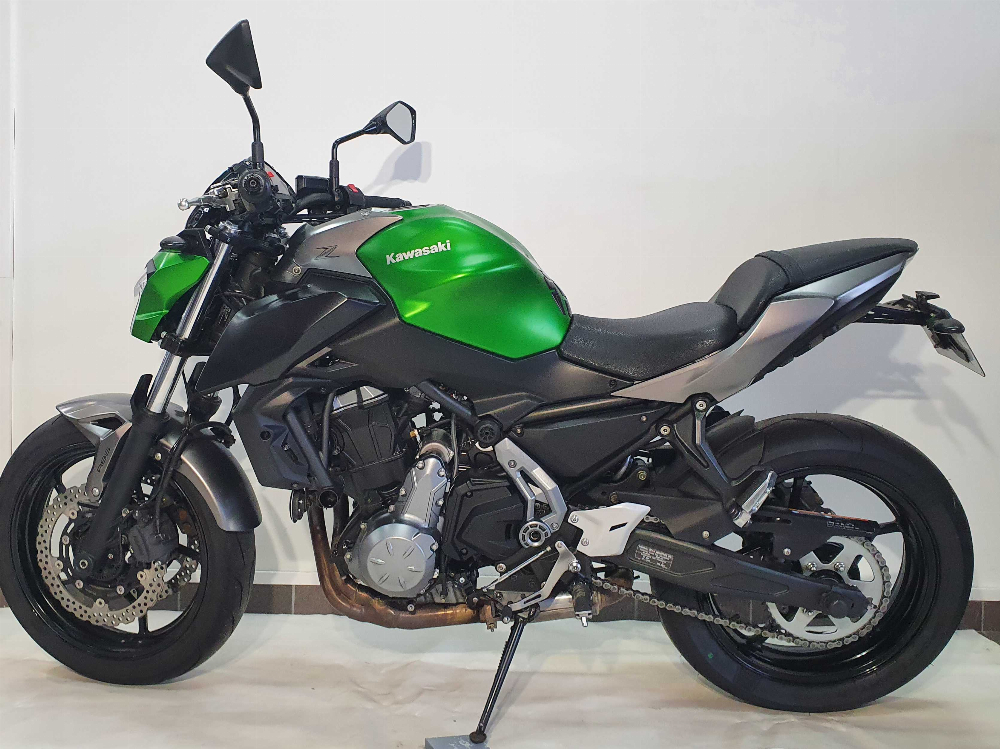 Kawasaki Z650 2019 vue gauche