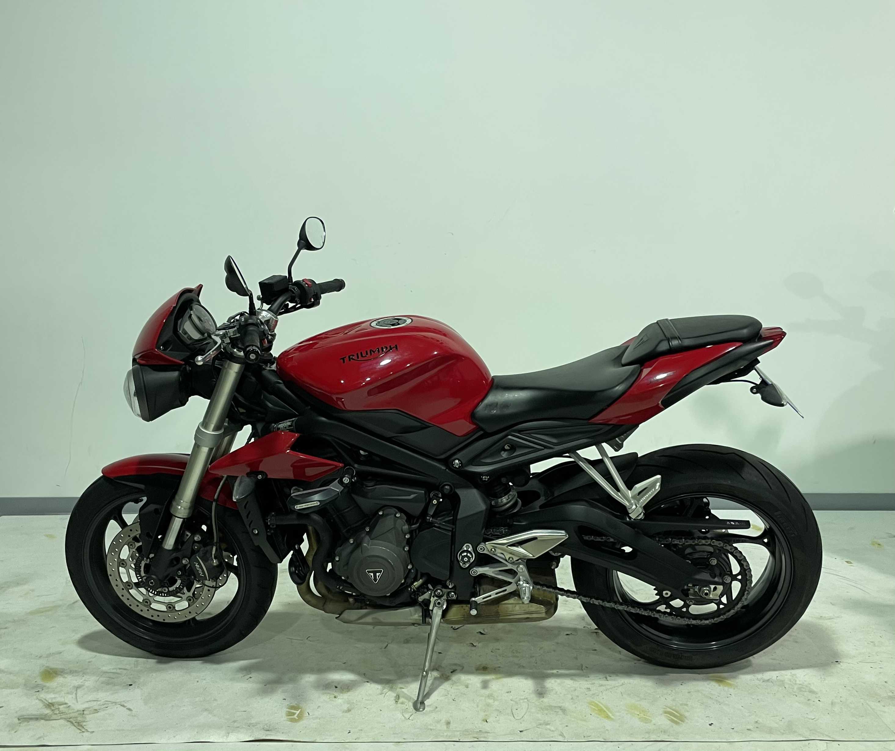 Triumph 660 Street Triple S (A2) 2017 HD vue gauche