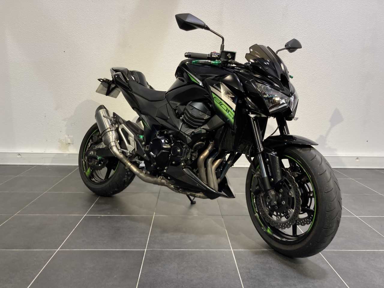 Kawasaki Z800 ABS 2016 HD vue 3/4 droite