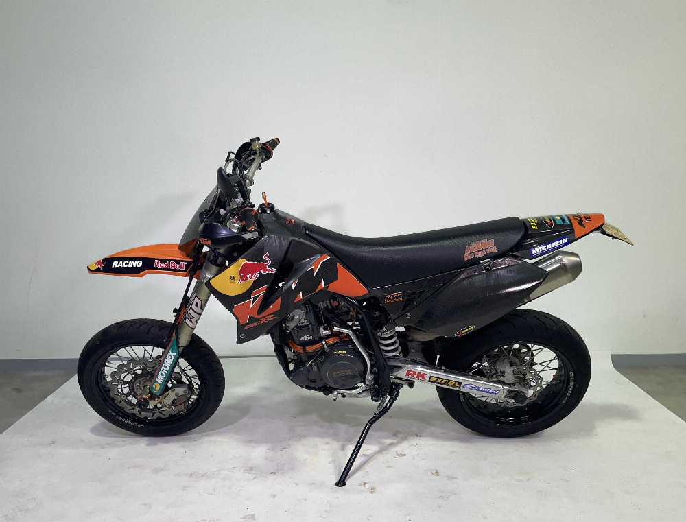 KTM 660 LC4 Supermoto Factory Replica 2003 vue gauche