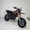 Aperçu KTM 660 LC4 Supermoto Factory Replica 2003 vue 3/4 droite