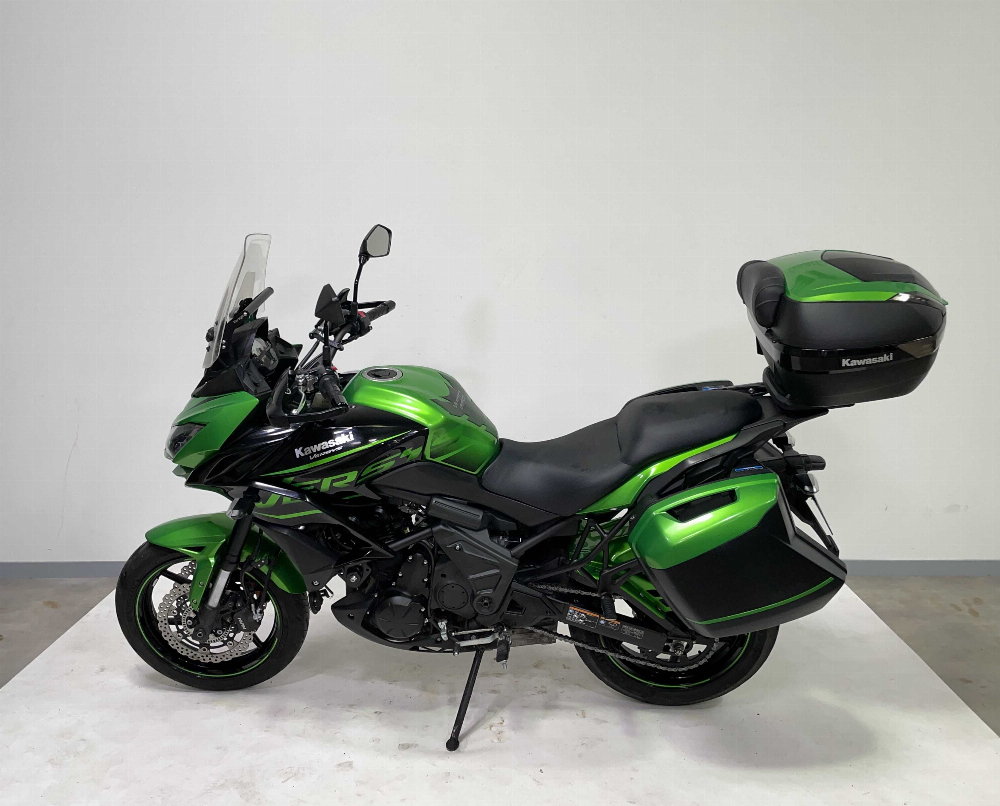 Kawasaki KLE650Versys Tourer 2017 vue gauche