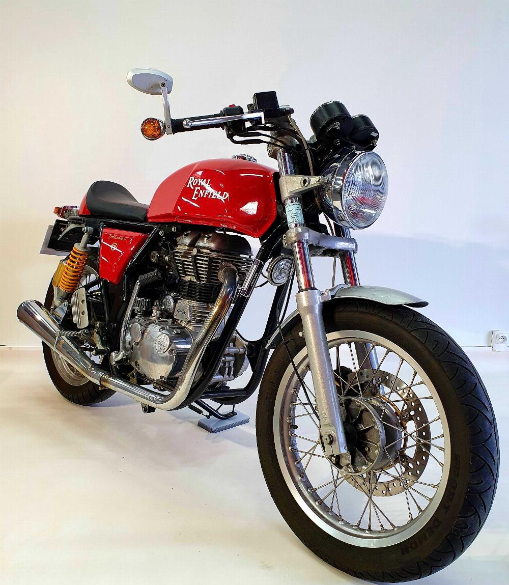 Royal Enfield continental 2014 vue 3/4 droite