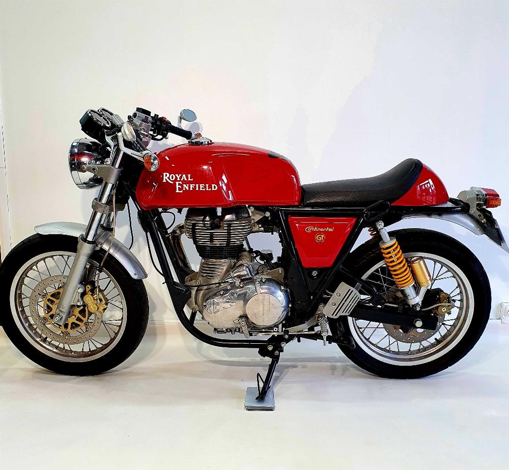 Royal Enfield continental 2014 vue gauche