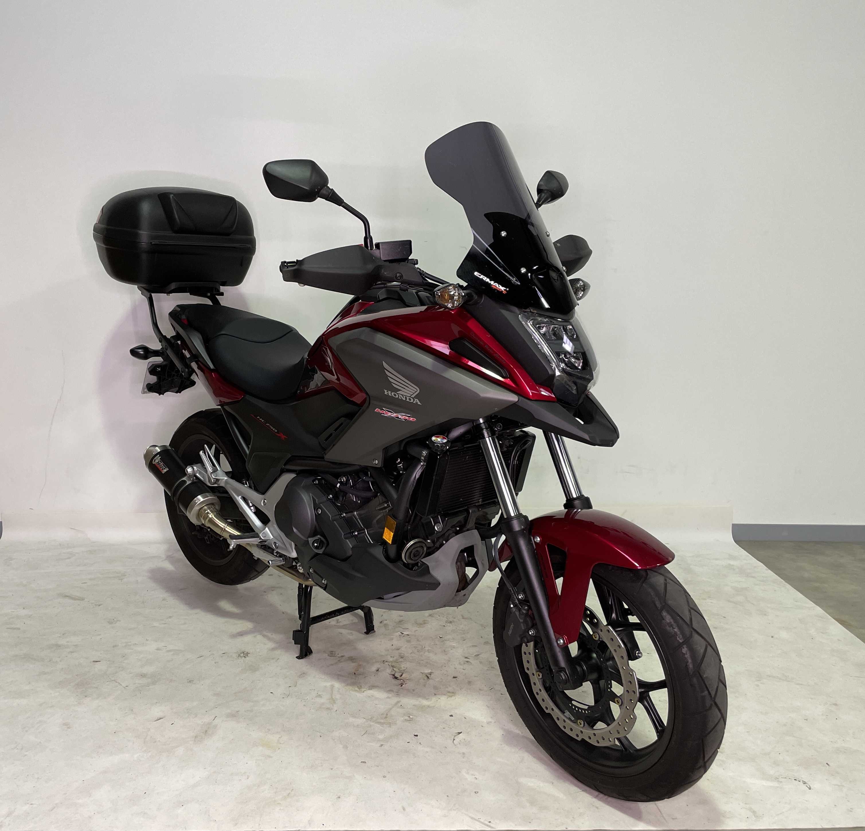 Honda NC750X DCT 2021 HD vue 3/4 droite