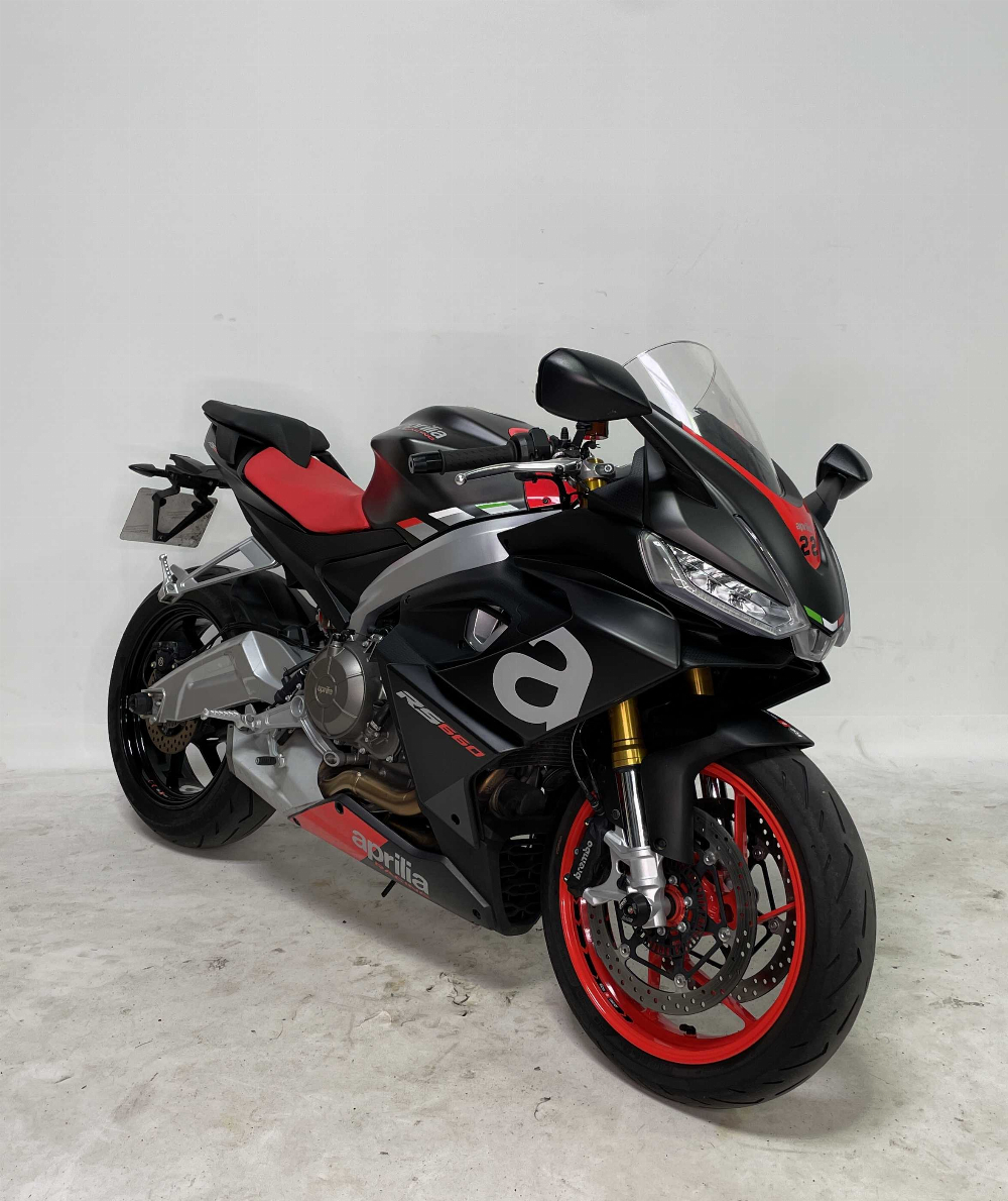 Aprilia RS 660 2021 vue 3/4 droite