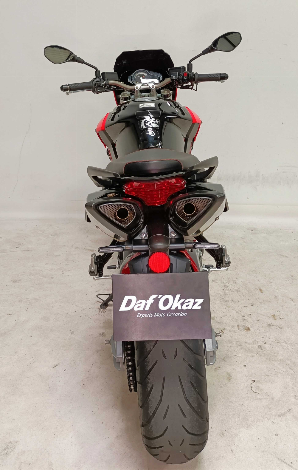 Aprilia SL 750 Shiver 2012 vue arrière