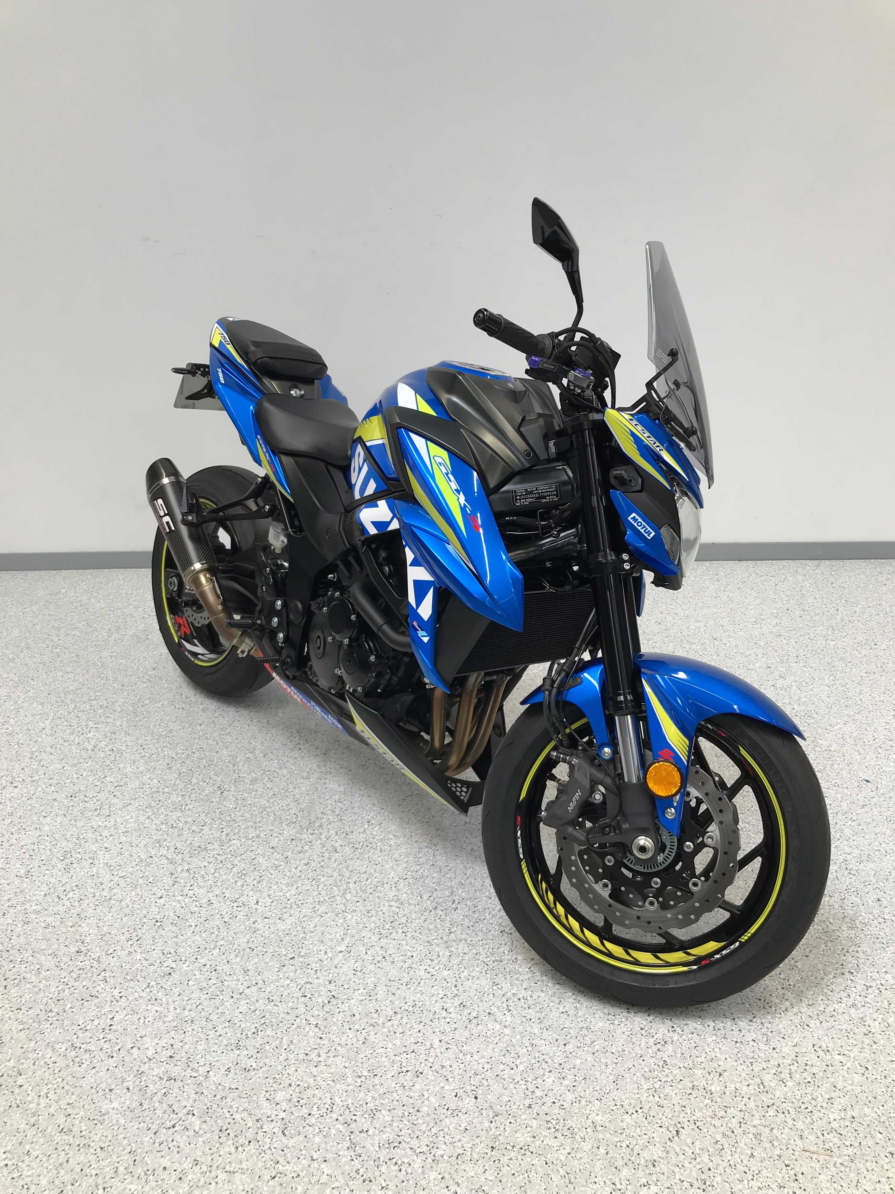 Suzuki GSX-S 750 2020 HD vue 3/4 droite